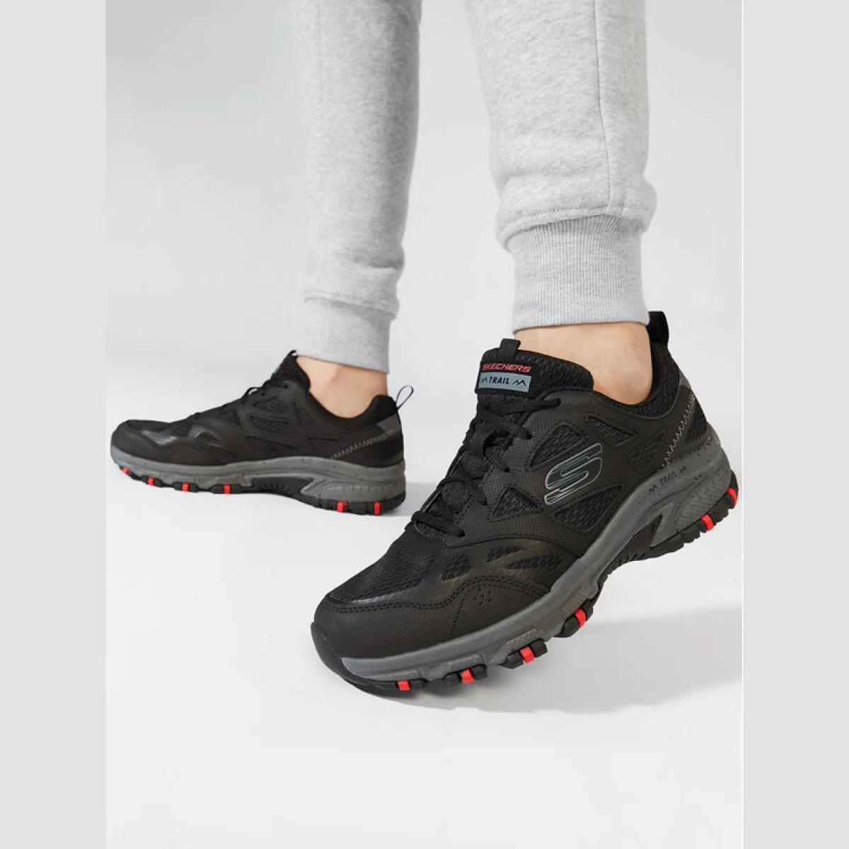 Skechers Trekking Hillcrest 237265/BKCC Crna · záber 2