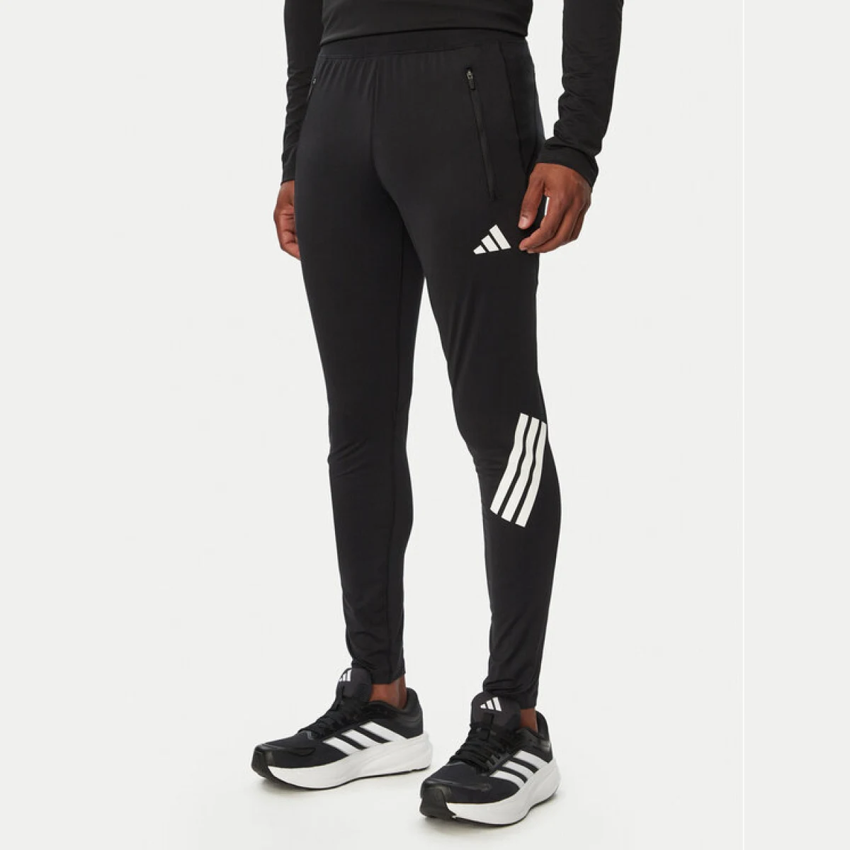 adidas Donji dio trenerke Adi365 Iconic KE6742 Crna Regular Fit - Veličina: S | Boja: čierna | Dobna skupina: Odrasli | Spol: Muško · záber 2