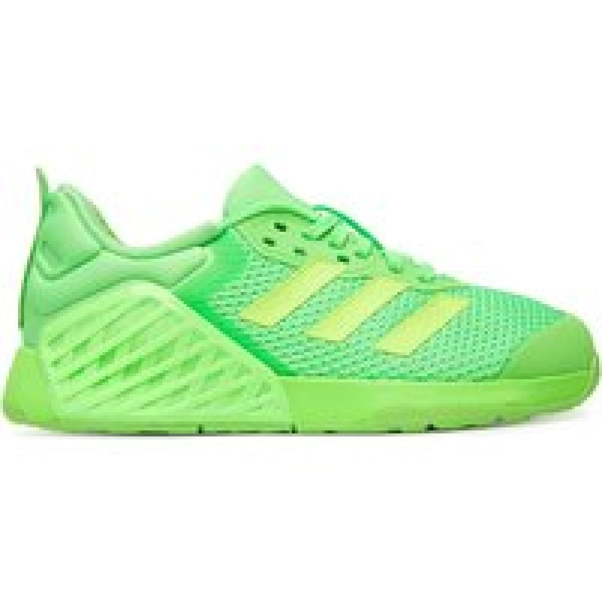 adidas Obuća za teretanu Dropset 3 strength training JR1676 Zelena · záber 1