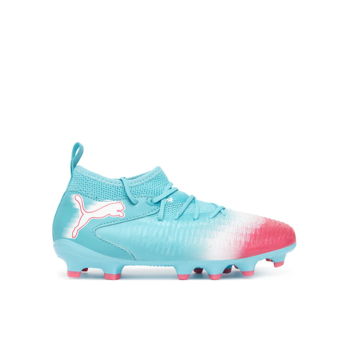 Puma Tenisice za nogomet Future 8 Match Re-Charge Fg/Ag Jr 108762 01 Svijetloplava · záber 2