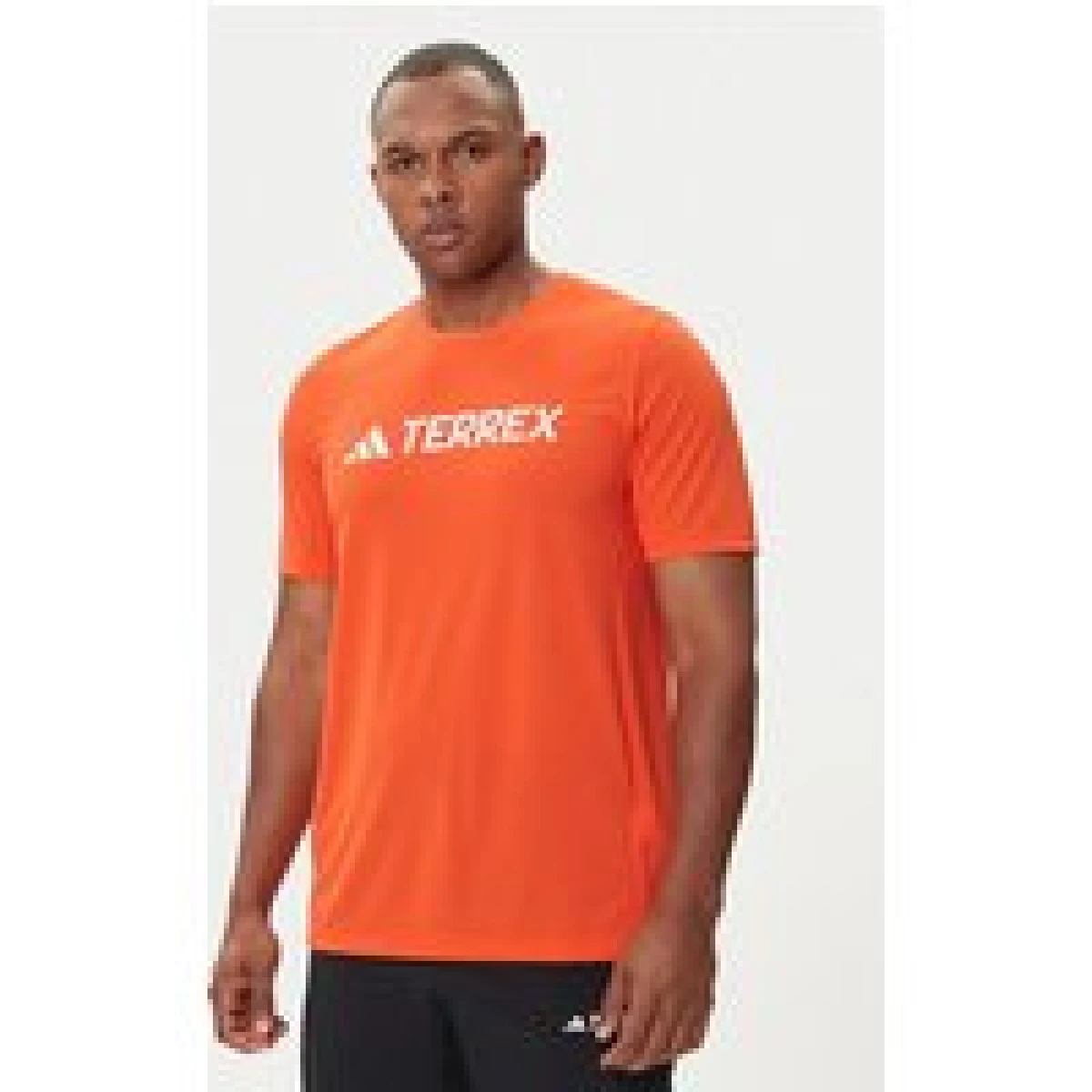 adidas T-shirt Terrex Multi Climacool Logo Tech JI9236 Narančasta Regular Fit · záber 1