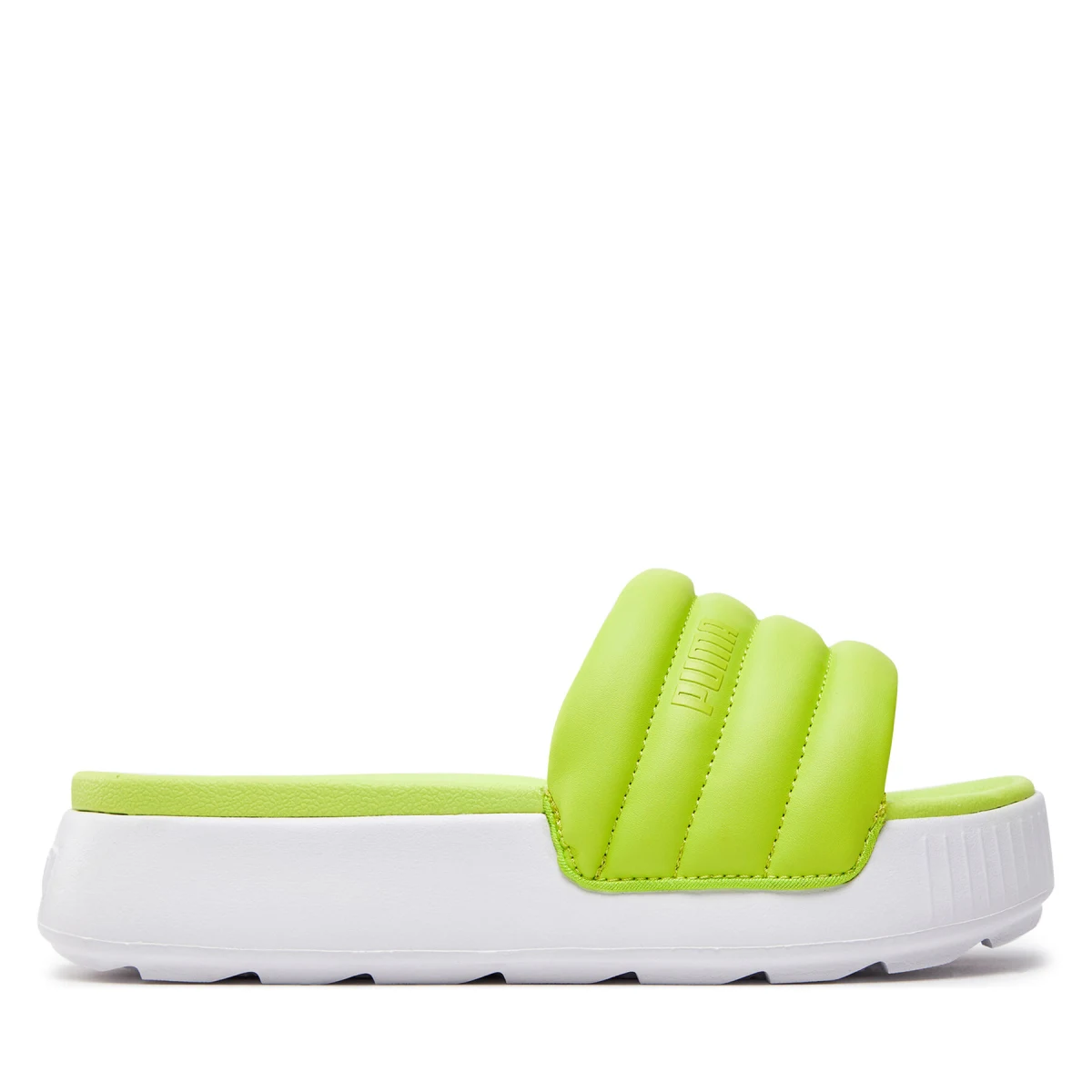Natikače Puma Karmen Slide Puffy Wns 395399-04 Zelena · záber 2