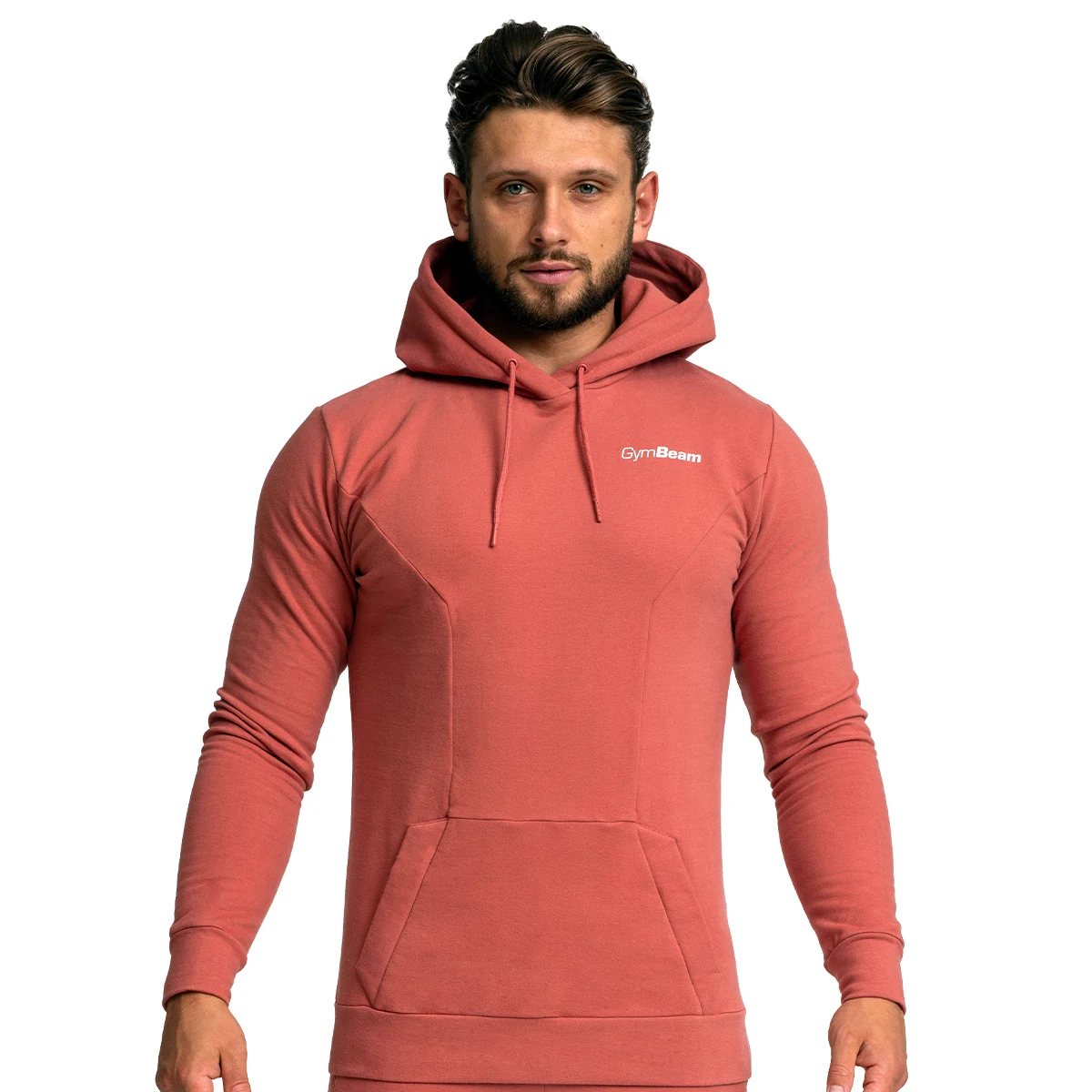 GymBeam Limitless Hoodie Cinnamon · záber 5