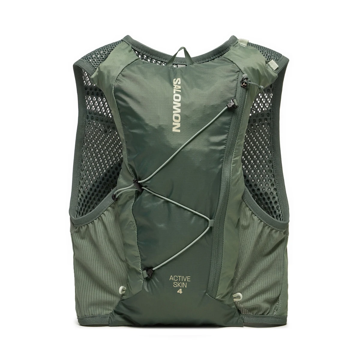 Prsluk za trčanje Salomon Active Skin 4 No Flasks LC2205600 Zelena · záber 2