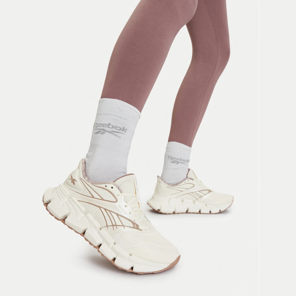 Tenisice za trčanje Reebok EO-FLOATZIG 2 100263824 Krem - Veličina: 42 | Boja: béžová | Dobna skupina: Odrasli | Spol: Žensko · záber 5