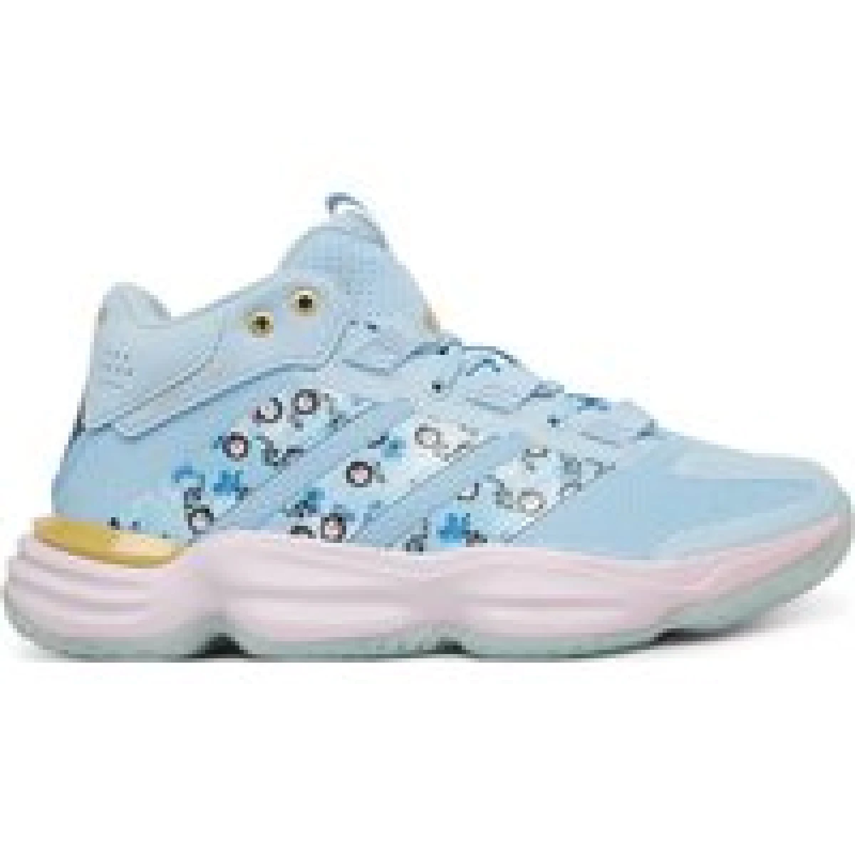 adidas Tenisice za dvoranski nogomet Disney Princess Court Stabil Indoor Shoes KJ0656 Plava - Veličina: 38 ⅔ | Boja: modrá | Dobna skupina: Odrasli | Spol: Žensko · záber 1