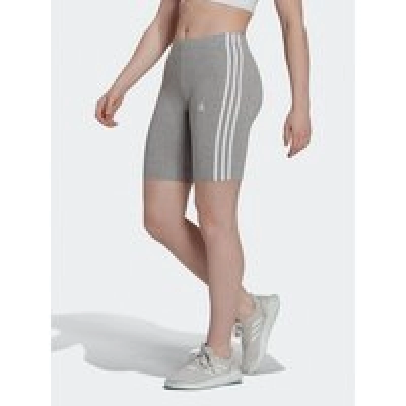 adidas Sportske kratke hlače Essentials 3-Stripes Bike Shorts HF5956 Siva · záber 1