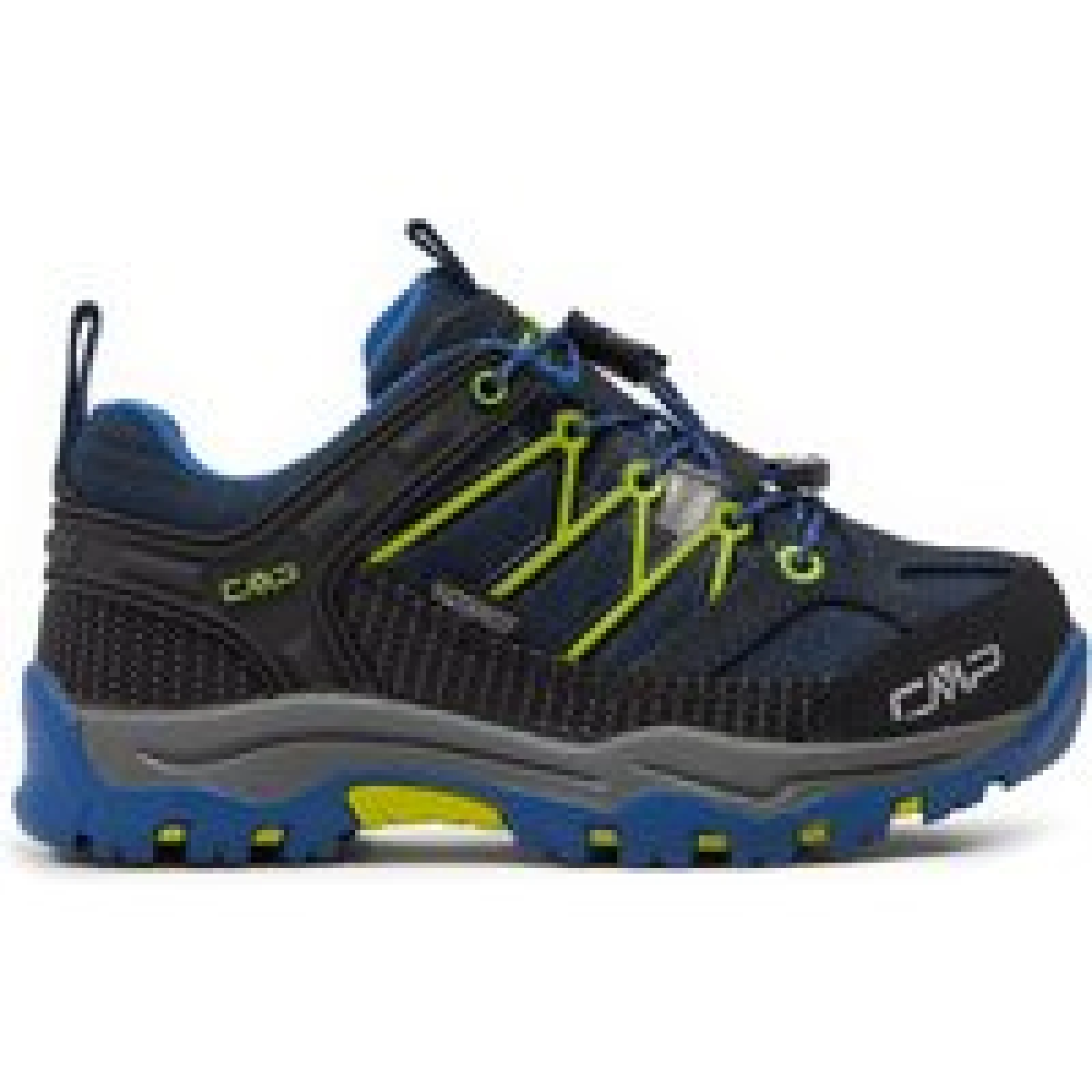Trekking CMP Kids Rigel Low Trekking Wp 3Q54554 Smeđa - Veličina: 32 | Boja: modrá | Dobna skupina: Odrasli | Spol: Muško · záber 1