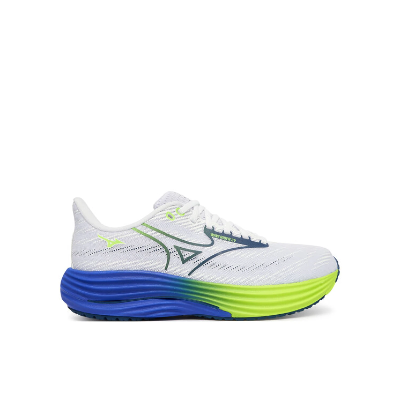 Mizuno Tenisice za trčanje Wave Rider 29 J1GC2503 53 Bijela · záber 2