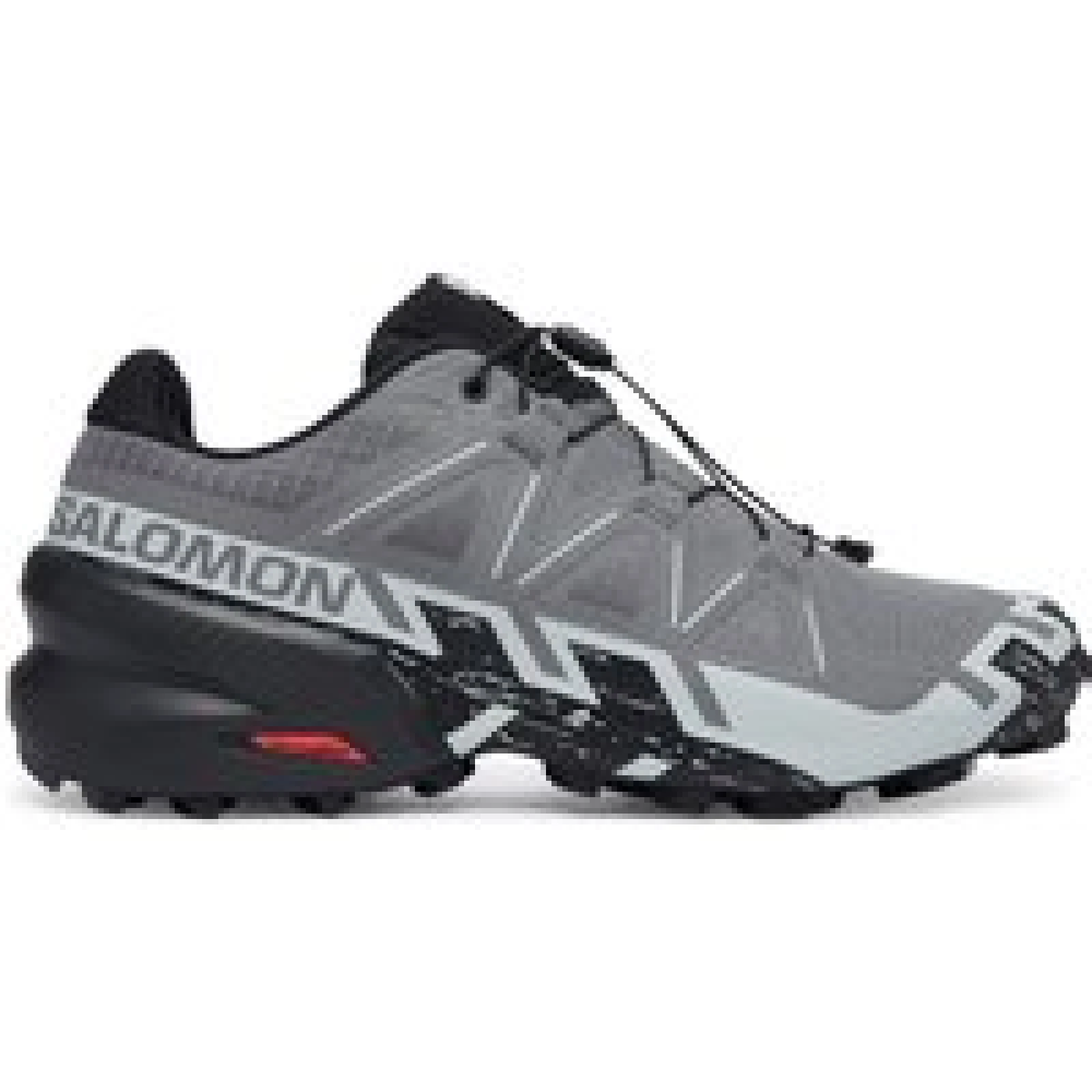 Tenisice za trčanje Salomon Speedcross 6 Wide L41744100 Siva · záber 1