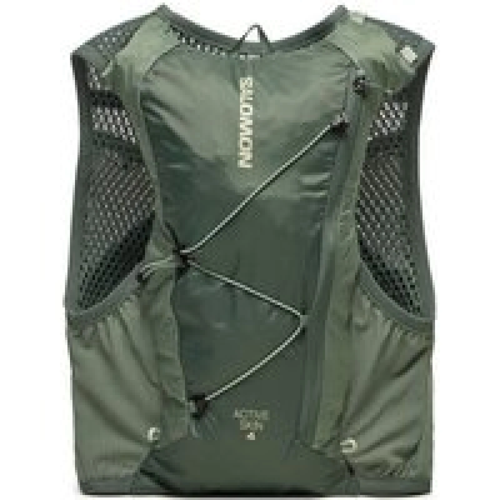 Salomon Prsluk za trčanje Active Skin 4 No Flasks LC2205600 Zelena · záber 1