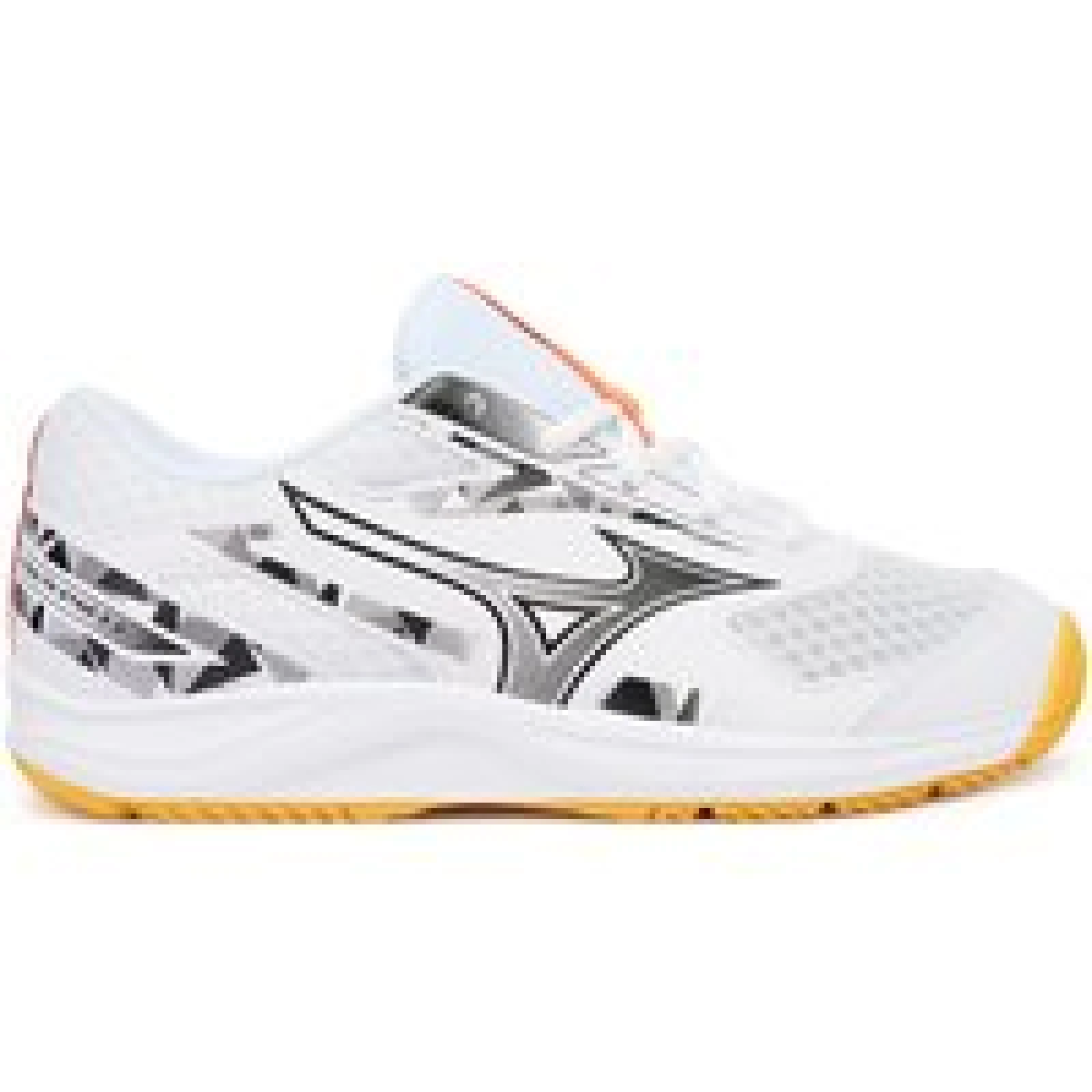 Mizuno Tenisice za dvoranski nogomet Stealth Star 3 Jr. X1GC2507 Bijela - Veličina: 38,5 | Boja: biela | Dobna skupina: Odrasli | Spol: Dječje · záber 1