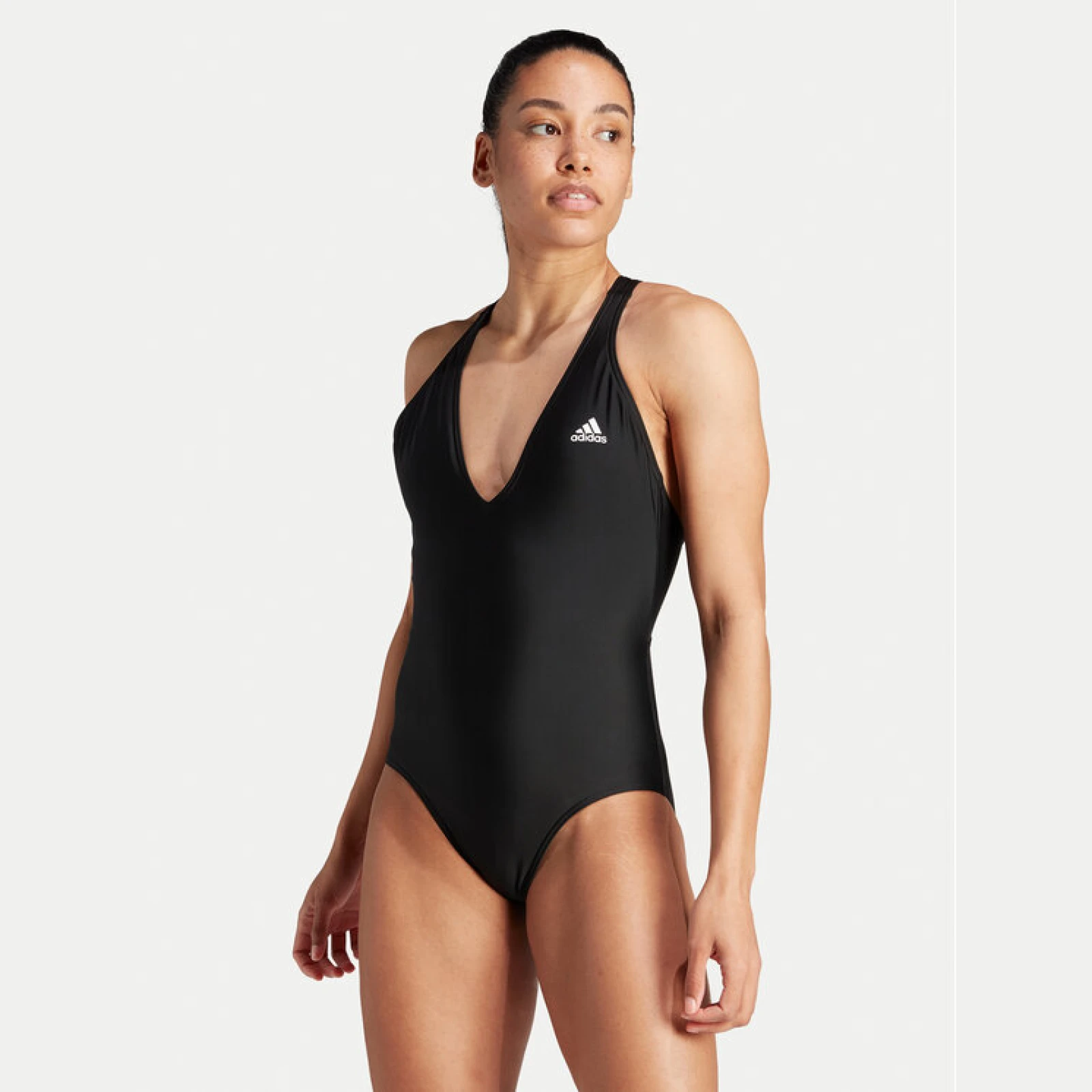 adidas Kupaći kostim 3-Stripes IB7705 Crna · záber 2