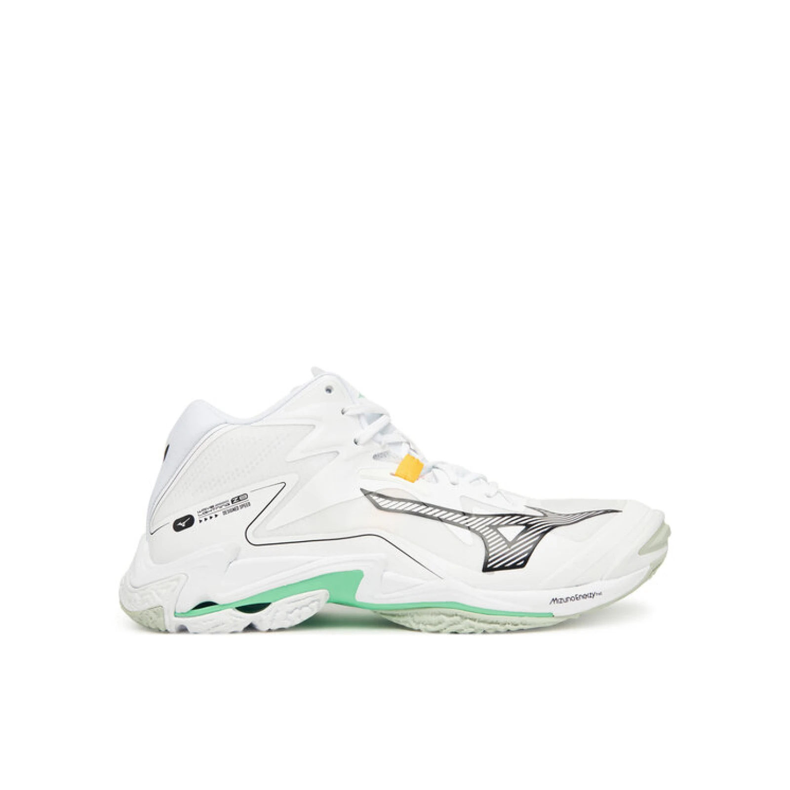 Mizuno Tenisice za dvoranski nogomet Wave Lightning Z8 Mid V1GA2405 Bijela · záber 2