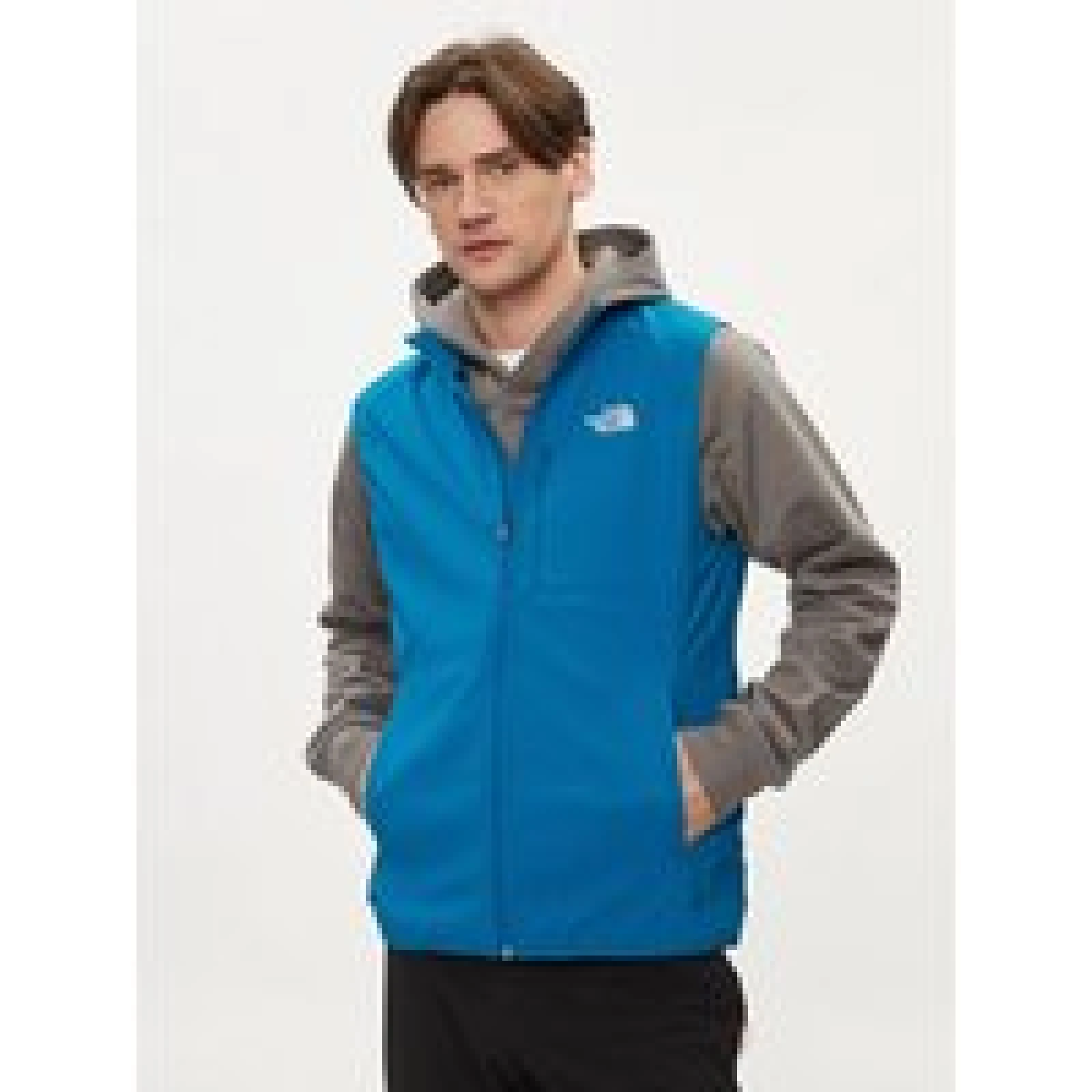 The North Face Prsluk Nimble NF0A4955 Plava Regular Fit · záber 1