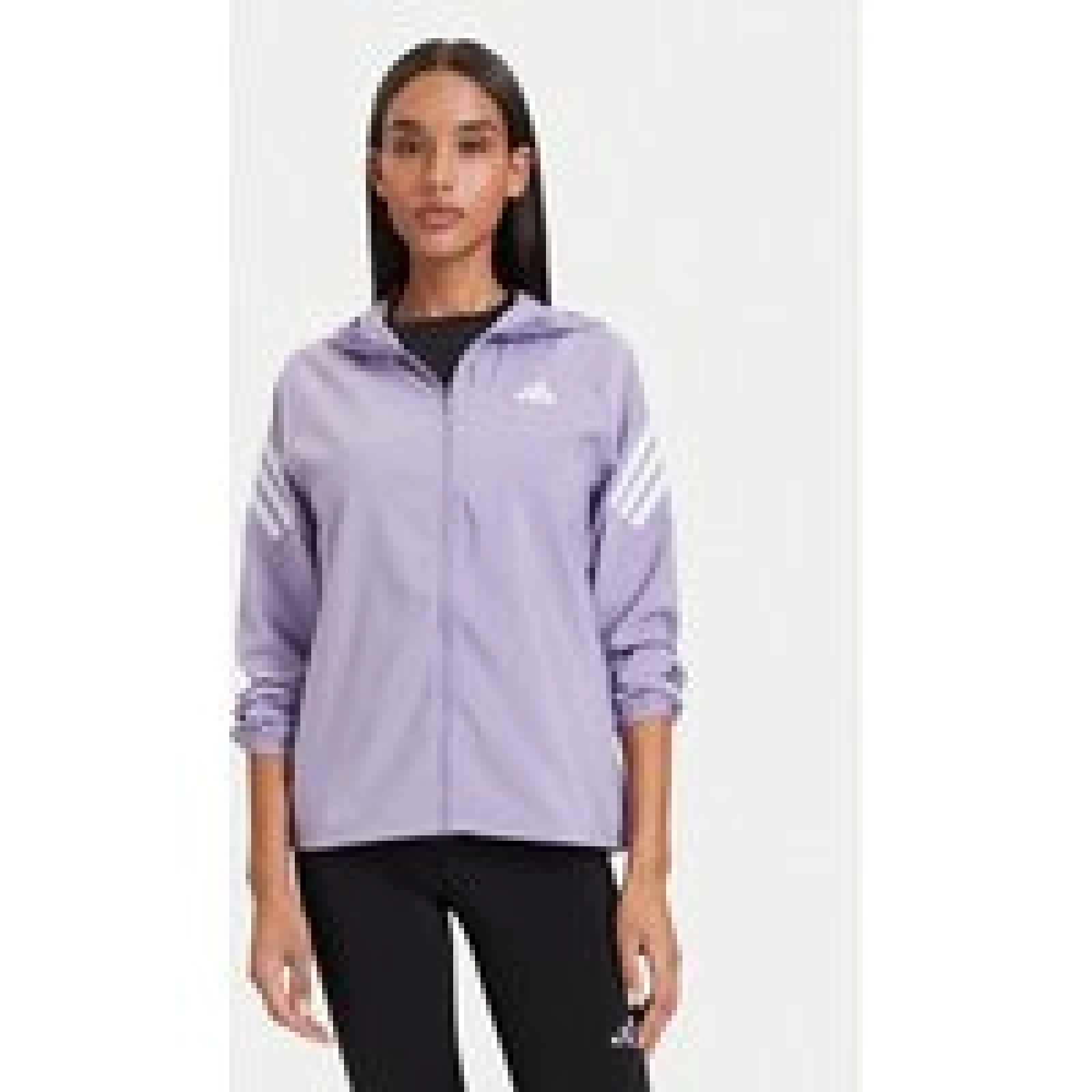 adidas Jakna za trčanje Adi365 Iconic KY2652 Ljubičasta Regular Fit · záber 1