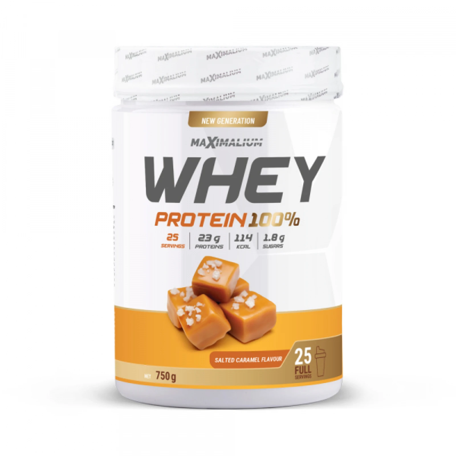 100 % Whey protein slana karamela 750g (25 doza) · záber 1