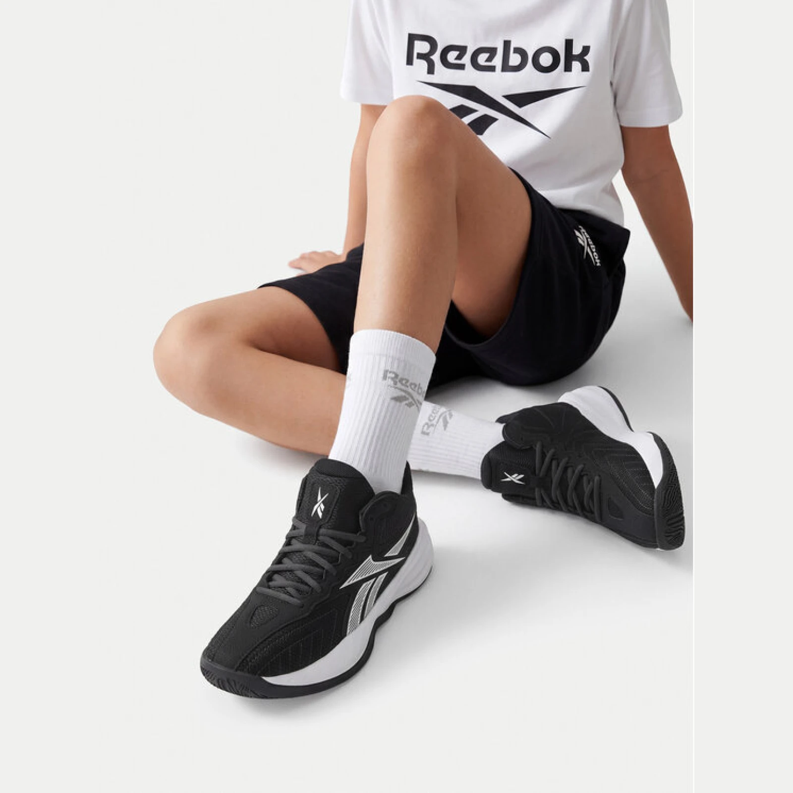 Reebok Košarkaška obuća CEO-PRESS 100247292 Crna · záber 2