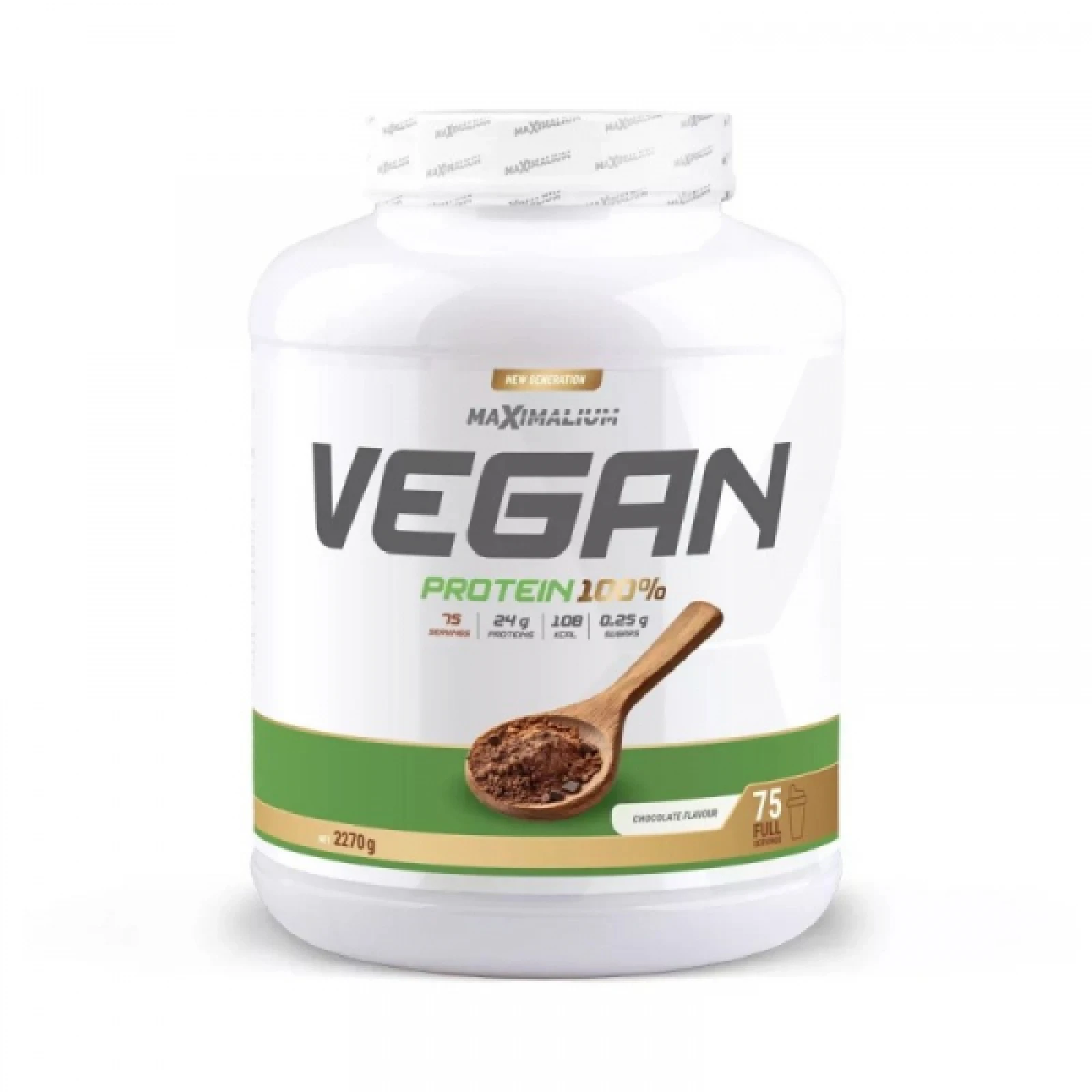 Vegan Protein čokolada 2270 g (75 doza) · záber 1