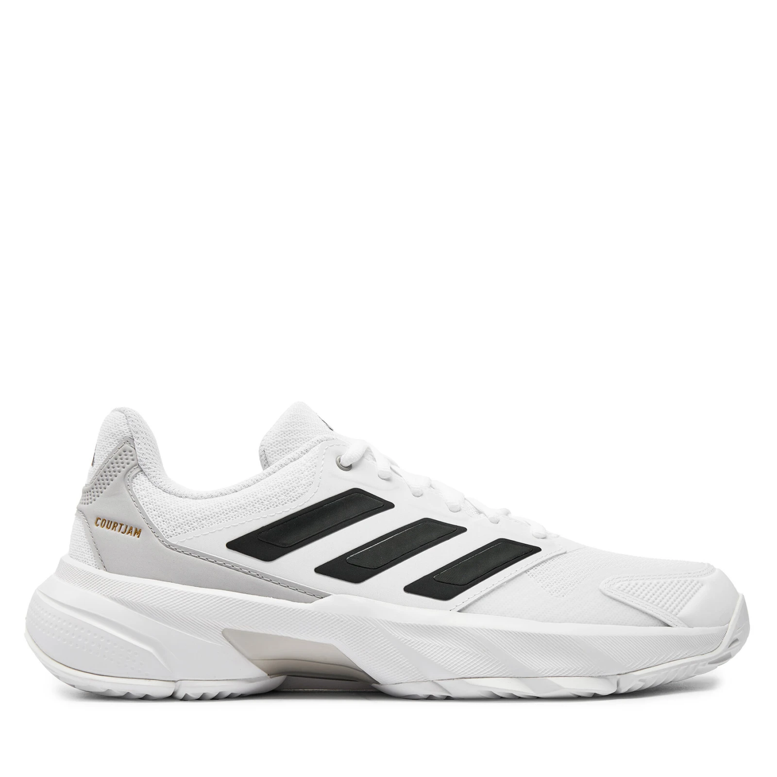 Obuća za tenis adidas CourtJam Control 3 Tennis IF7888 Bijela - Veličina: 42 ⅔ | Boja: biela | Dobna skupina: Odrasli | Spol: Muško · záber 2