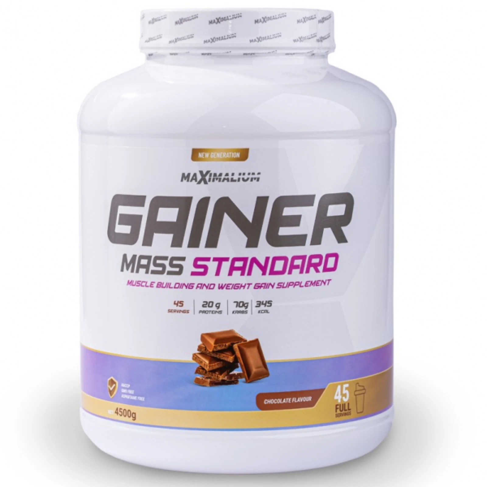 Gainer Mass Standard 4500g Čokolada · záber 2