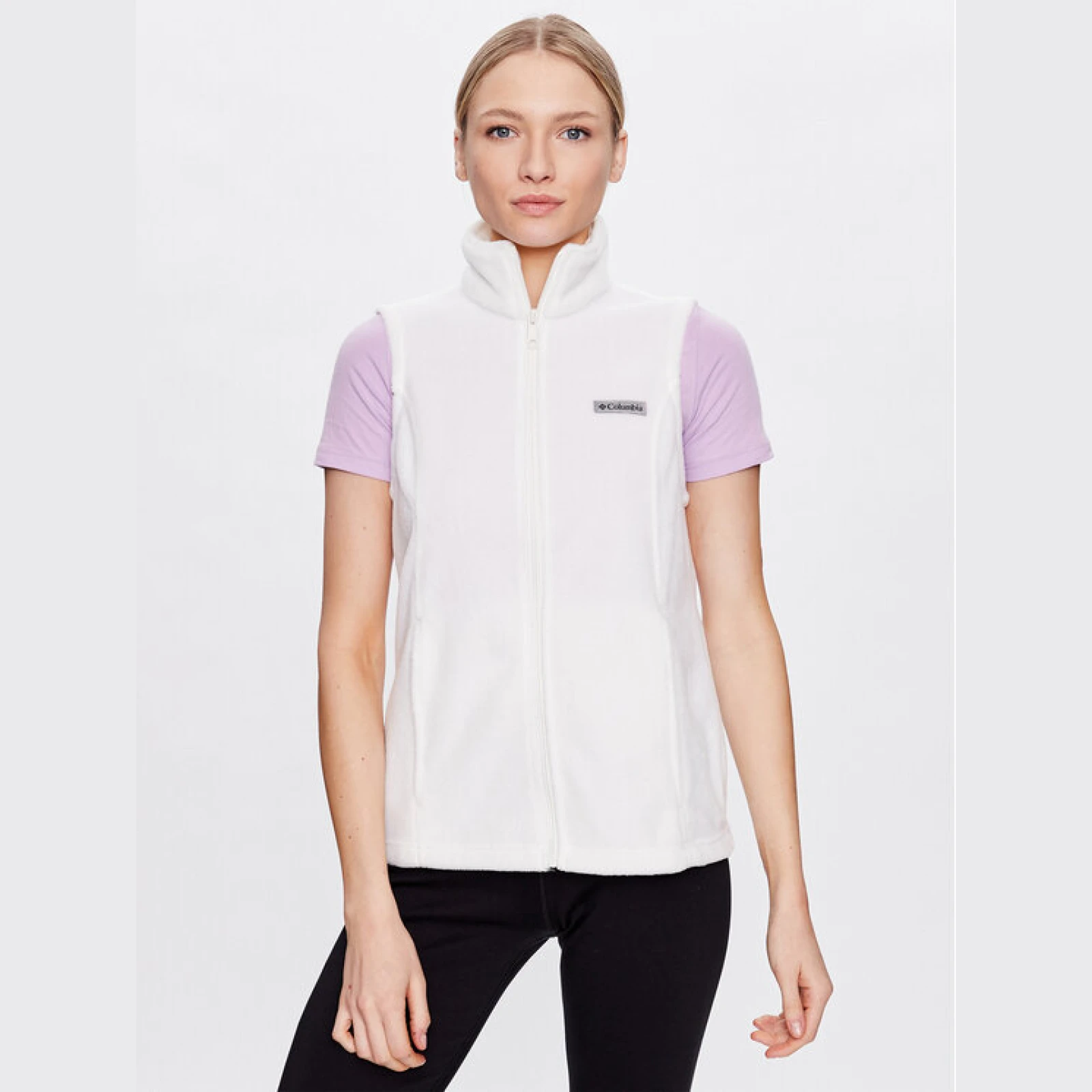Columbia Prsluk Benton Springs™ 1372121 Bijela Regular Fit - Veličina: XS | Boja: biela | Dobna skupina: Odrasli | Spol: Žensko · záber 2
