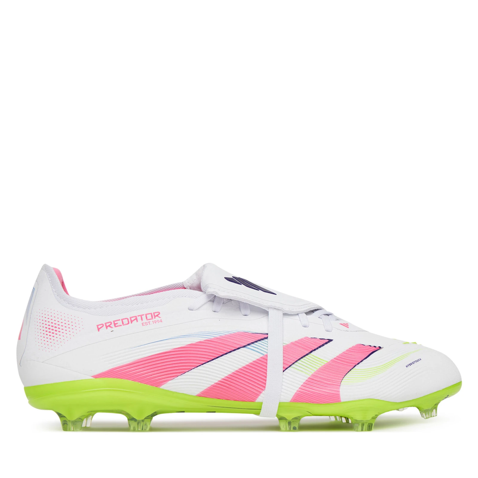Tenisice za nogomet adidas Predator Pro Fold-Over Tongue Firm Ground JR0440 Bijela - Veličina: 42 | Boja: biela | Dobna skupina: Odrasli | Spol: Muško · záber 2