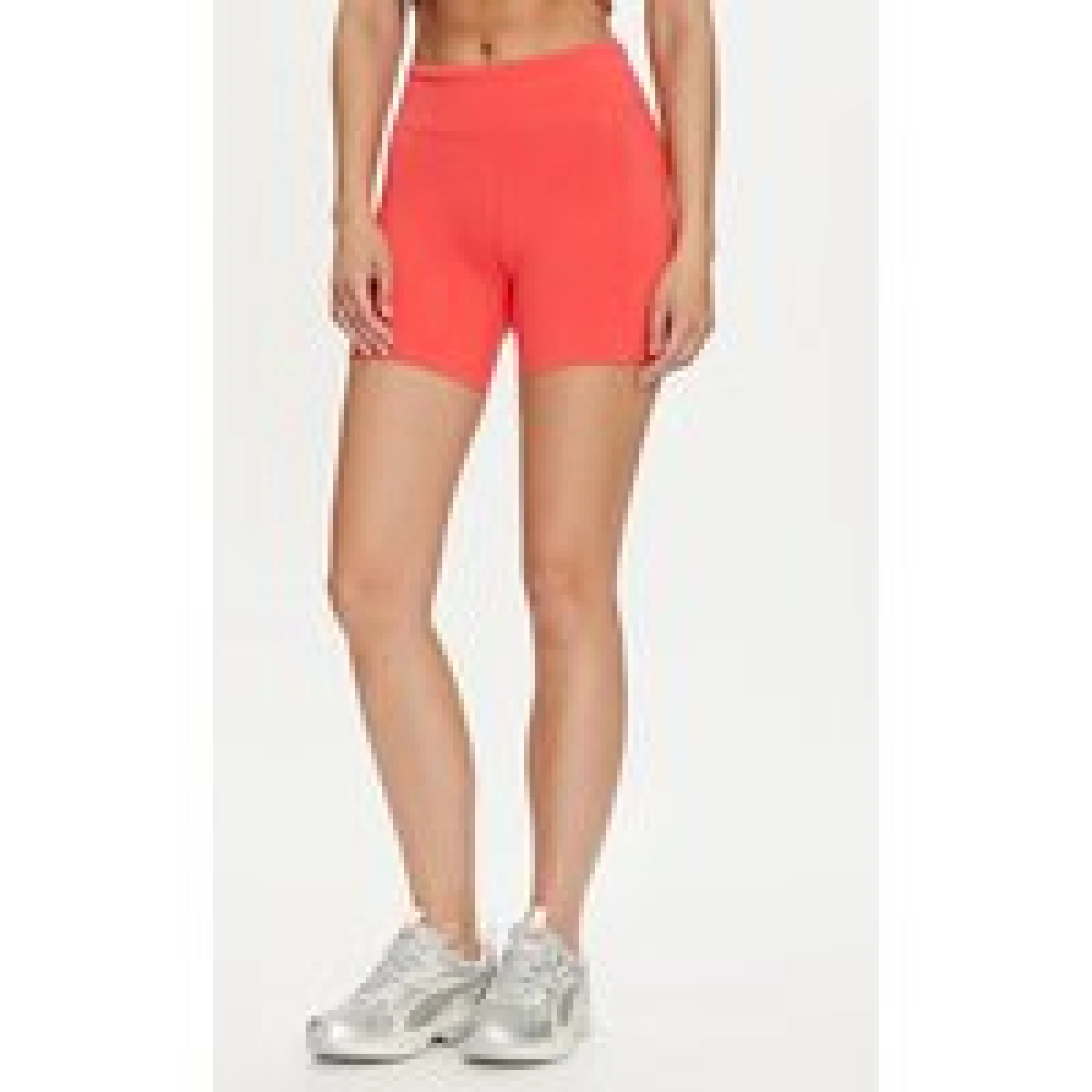 Reebok Sportske kratke hlače Lux Bootie 100035642 Crvena Slim Fit · záber 1