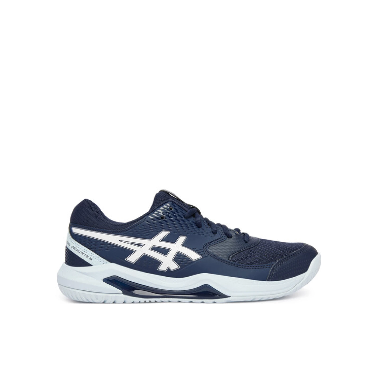 Asics Obuća za tenis Gel-Dedicate 8 1042A237 Bijela - Veličina: 40,5 | Boja: modrá | Dobna skupina: Odrasli | Spol: Žensko · záber 2