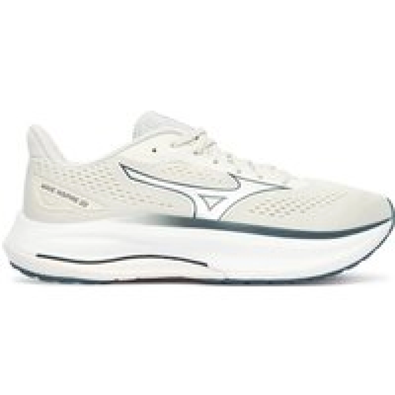 Mizuno Tenisice za trčanje Wave Inspire 22 J1GC2644 Siva · záber 1