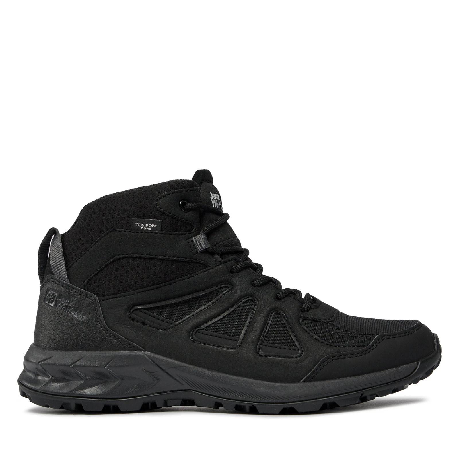 Trekking Jack Wolfskin Woodland 2 Texapore Mid M 4051261 Crna · záber 2