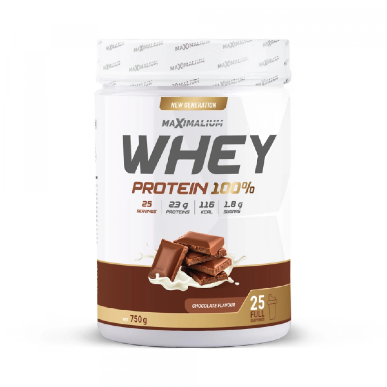 100 % Whey protein natural 750g (25 doza) · záber 1