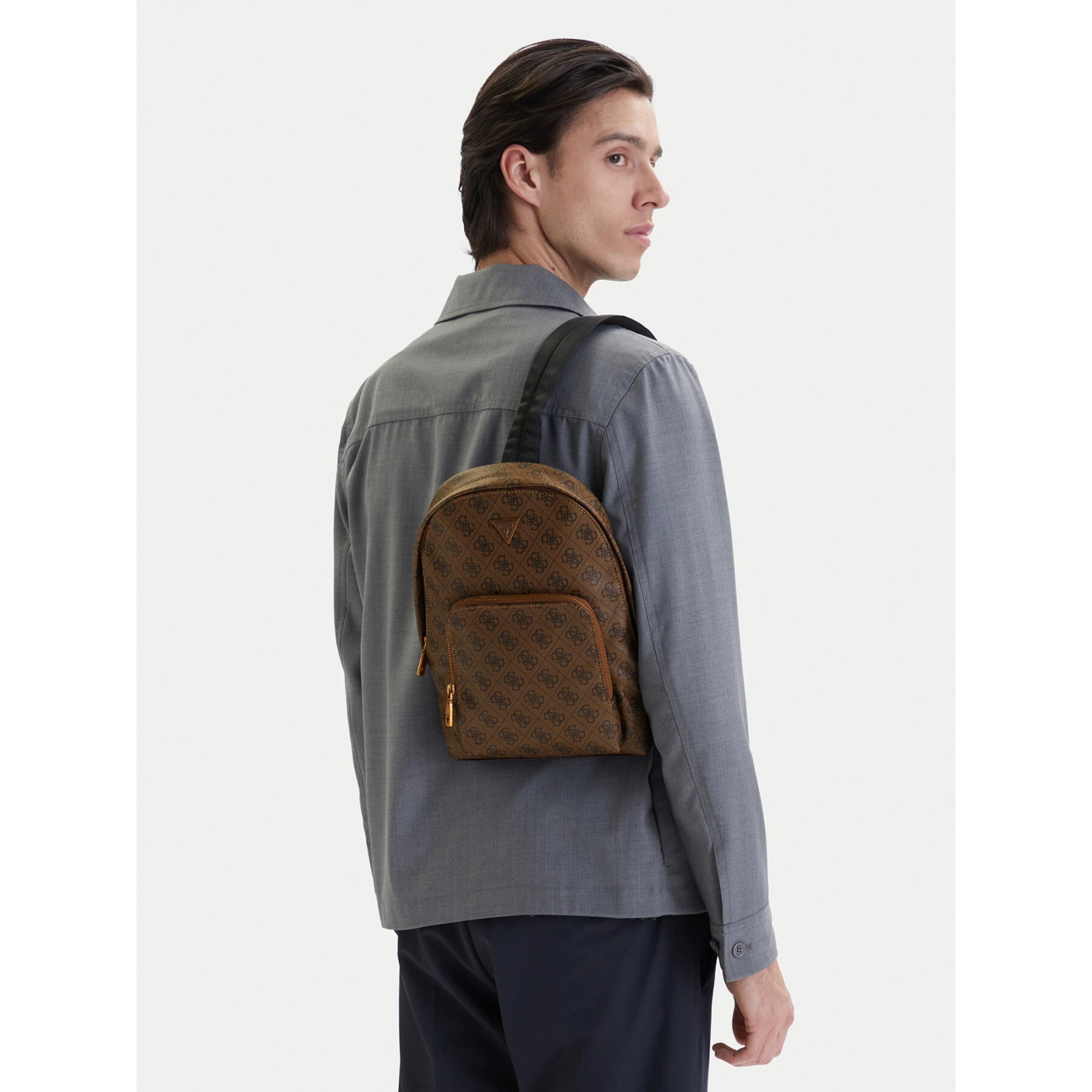Ruksak Guess HMMILO P6202 Smeđa · záber 2