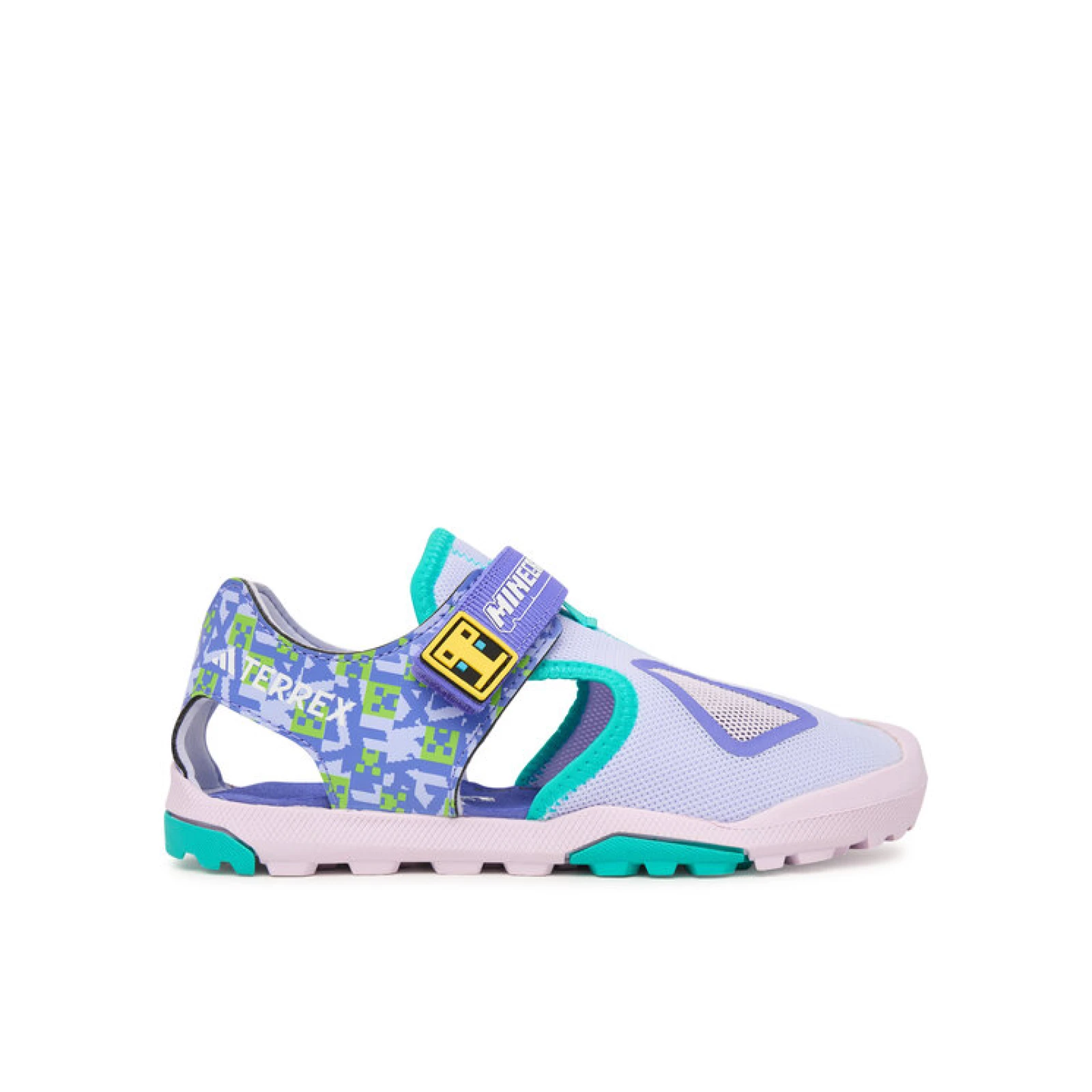 adidas Sandale Minecraft Terrex Captain Toey 2.0 Sandals JR1317 Ljubičasta · záber 2