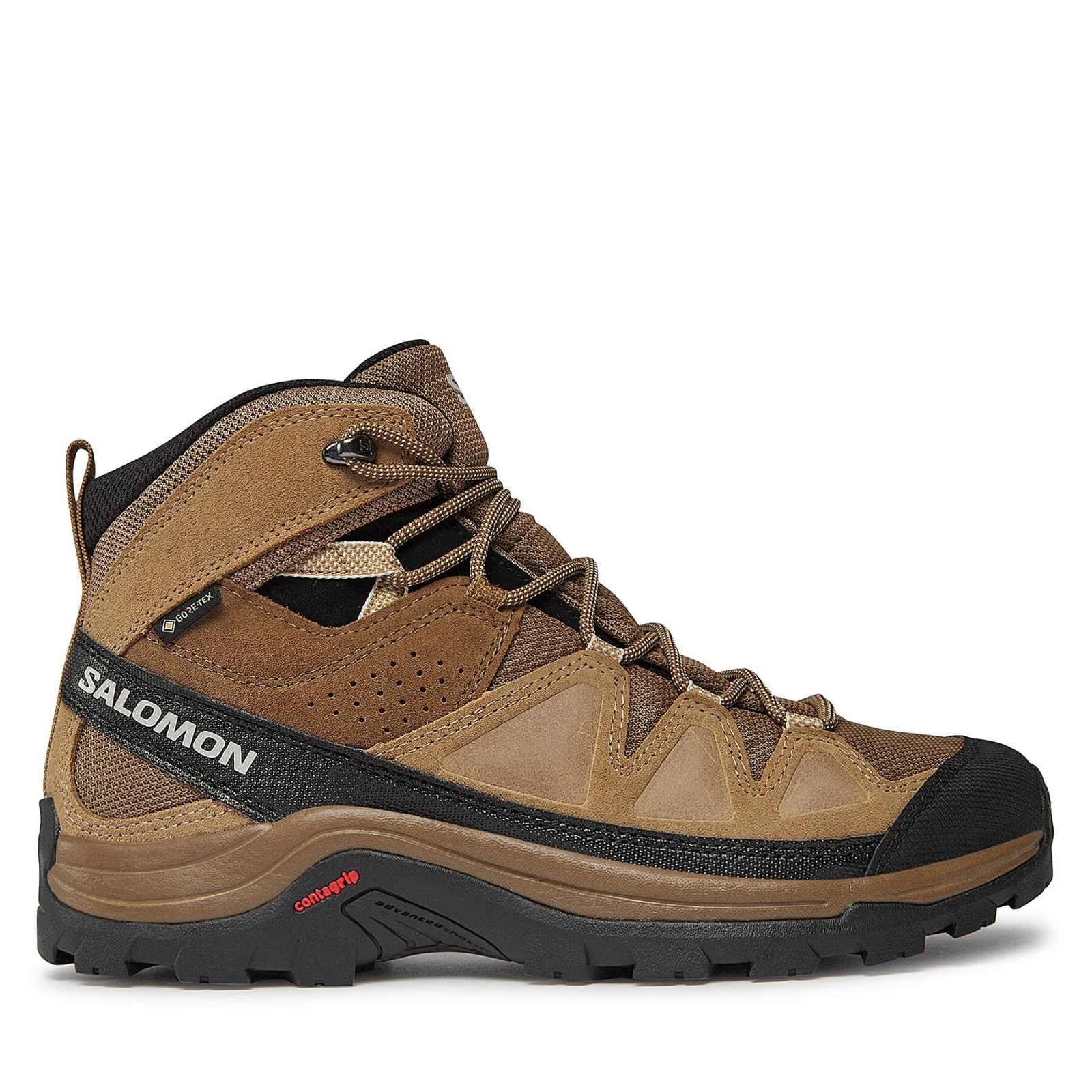 Trekking Salomon Quest Rove GORE-TEX L47181400 Smeđa - Veličina: 44 ⅔ | Boja: hnedá | Dobna skupina: Odrasli | Spol: Muško · záber 2