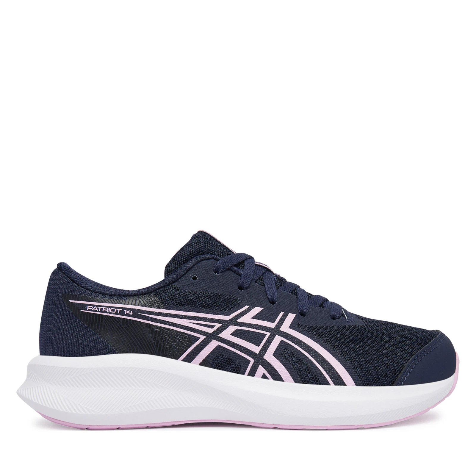 Tenisice za trčanje Asics Patriot 14 Gs 1014A392 Tamnoplava - Veličina: 36 | Boja: modrá | Dobna skupina: Odrasli | Spol: Žensko · záber 2