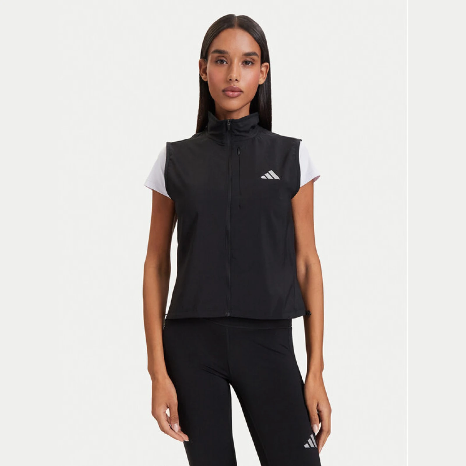 adidas Prsluk Adi365 Running KA0263 Crna Regular Fit - Veličina: M | Boja: čierna | Dobna skupina: Odrasli | Spol: Žensko · záber 2