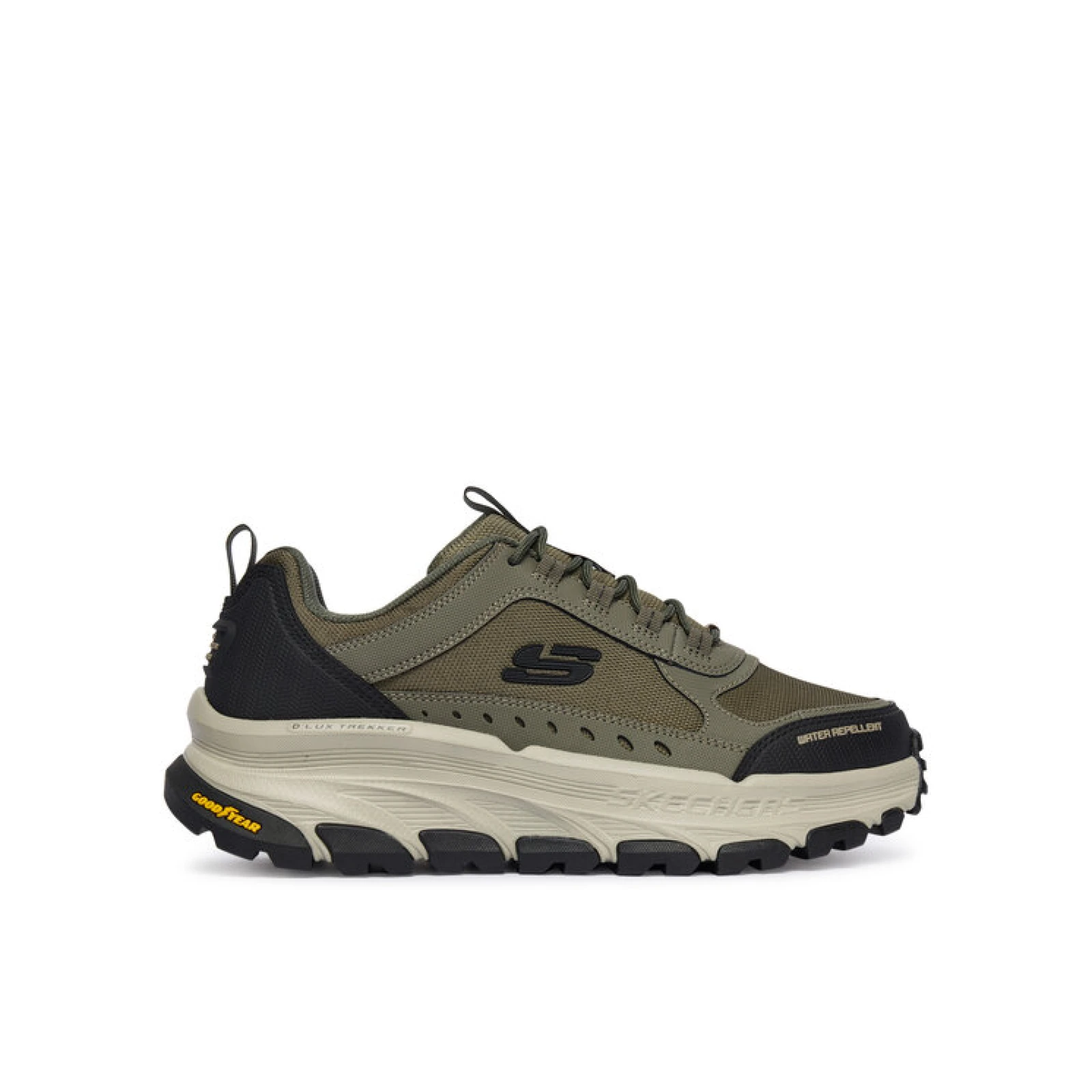 Skechers Trekking D'Lux Trekker 237565 OLMT Kaki - Veličina: 47,5 | Boja: zelená | Dobna skupina: Odrasli | Spol: Muško · záber 2
