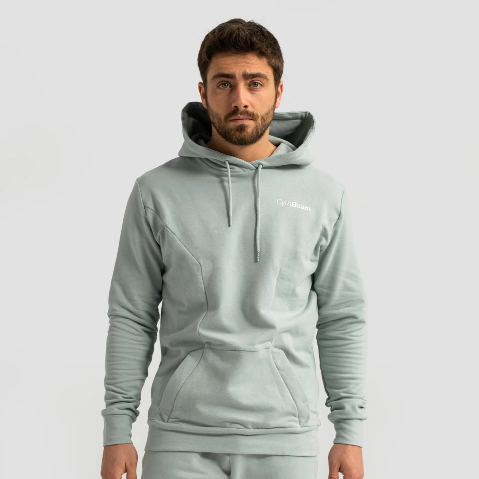 GymBeam Limitless Hoodie Eucalypt · záber 1