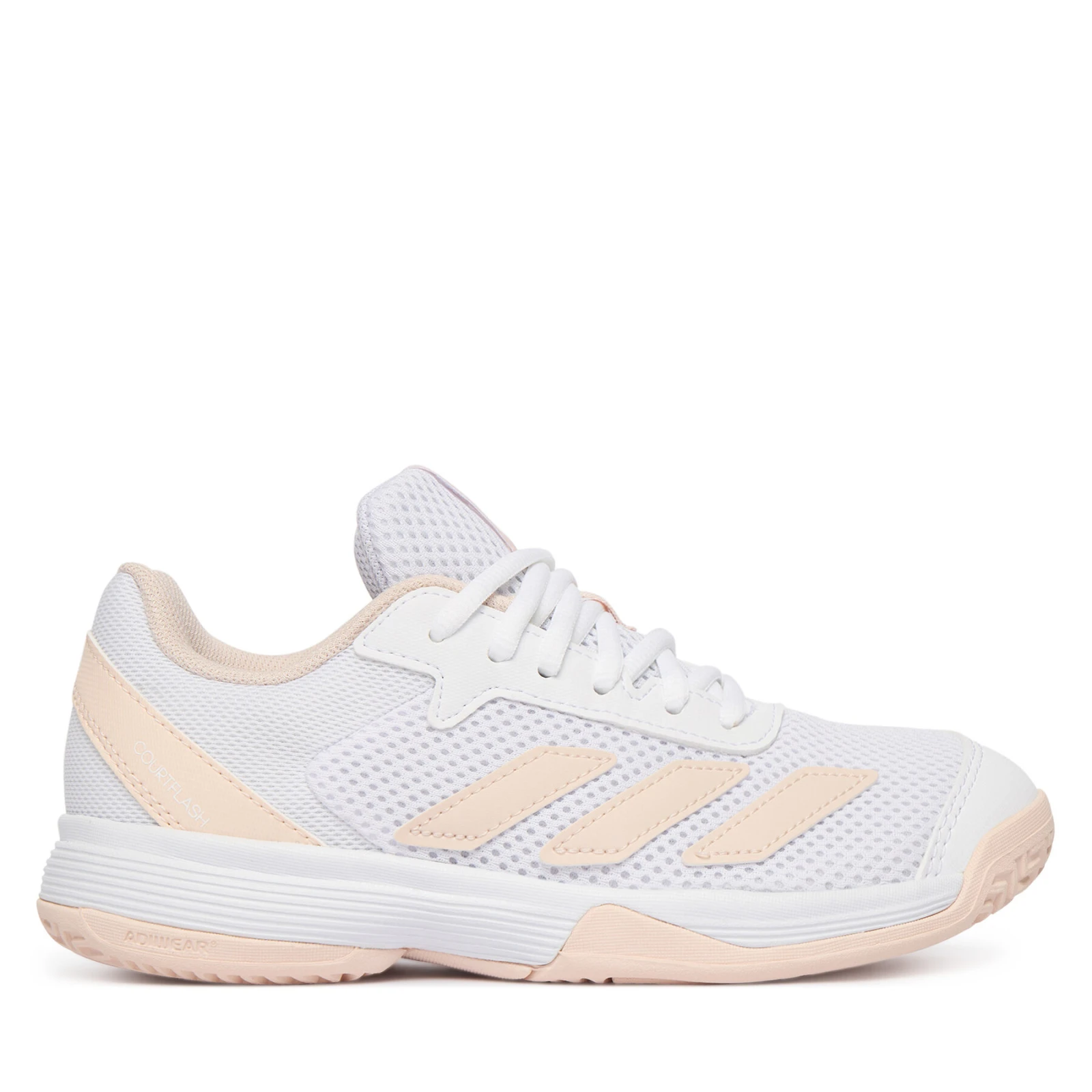 Obuća za tenis adidas Courtflash JR4449 Bijela · záber 2