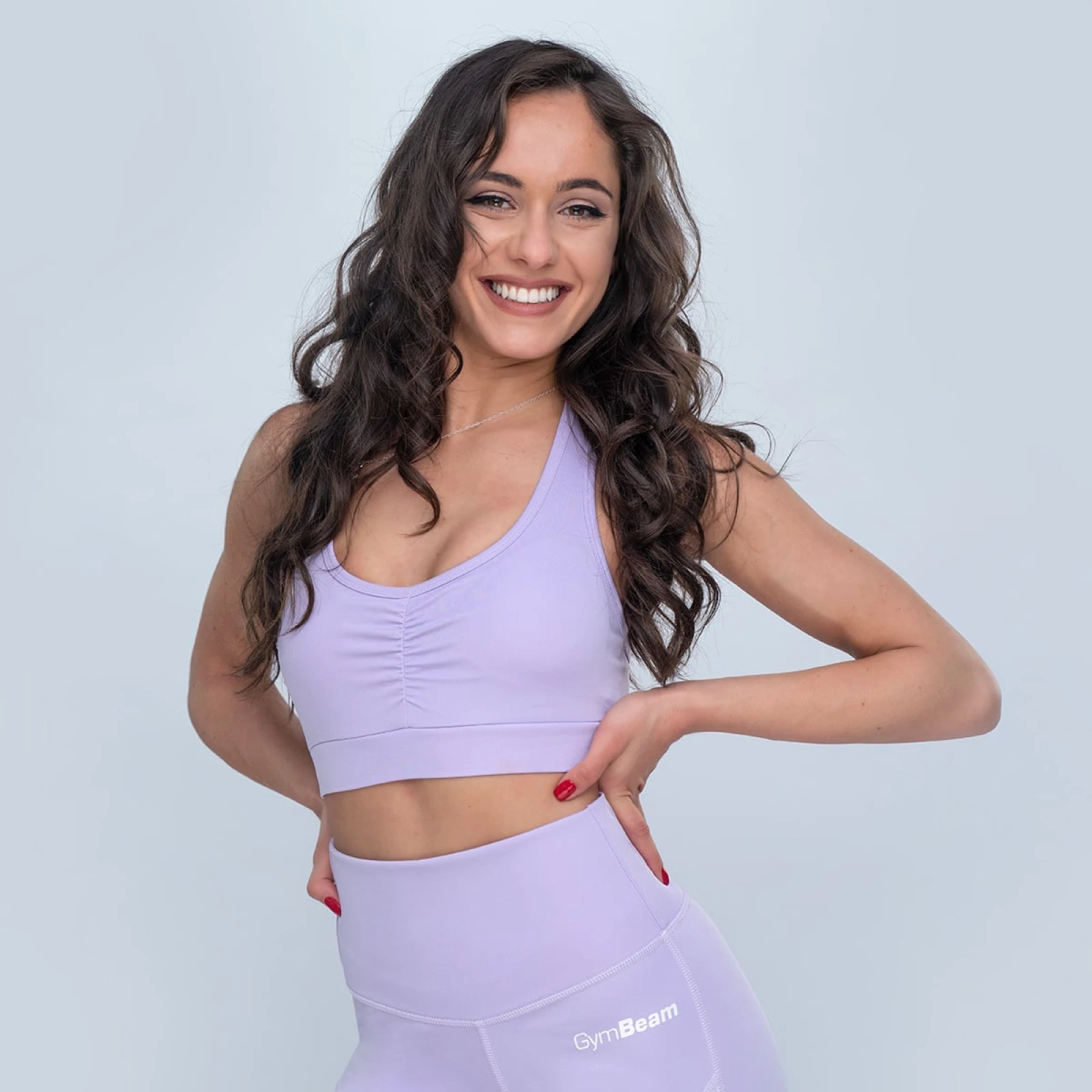 GymBeam Sportski grudnjak Fave Lila · záber 1