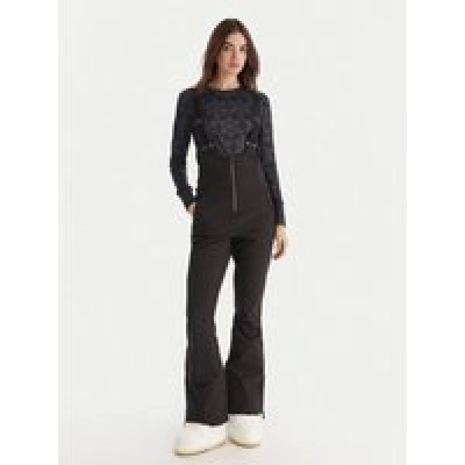 Roxy Skijaške hlače Summit Bib PT ERJTP03291 Crna Skinny Fit · záber 1