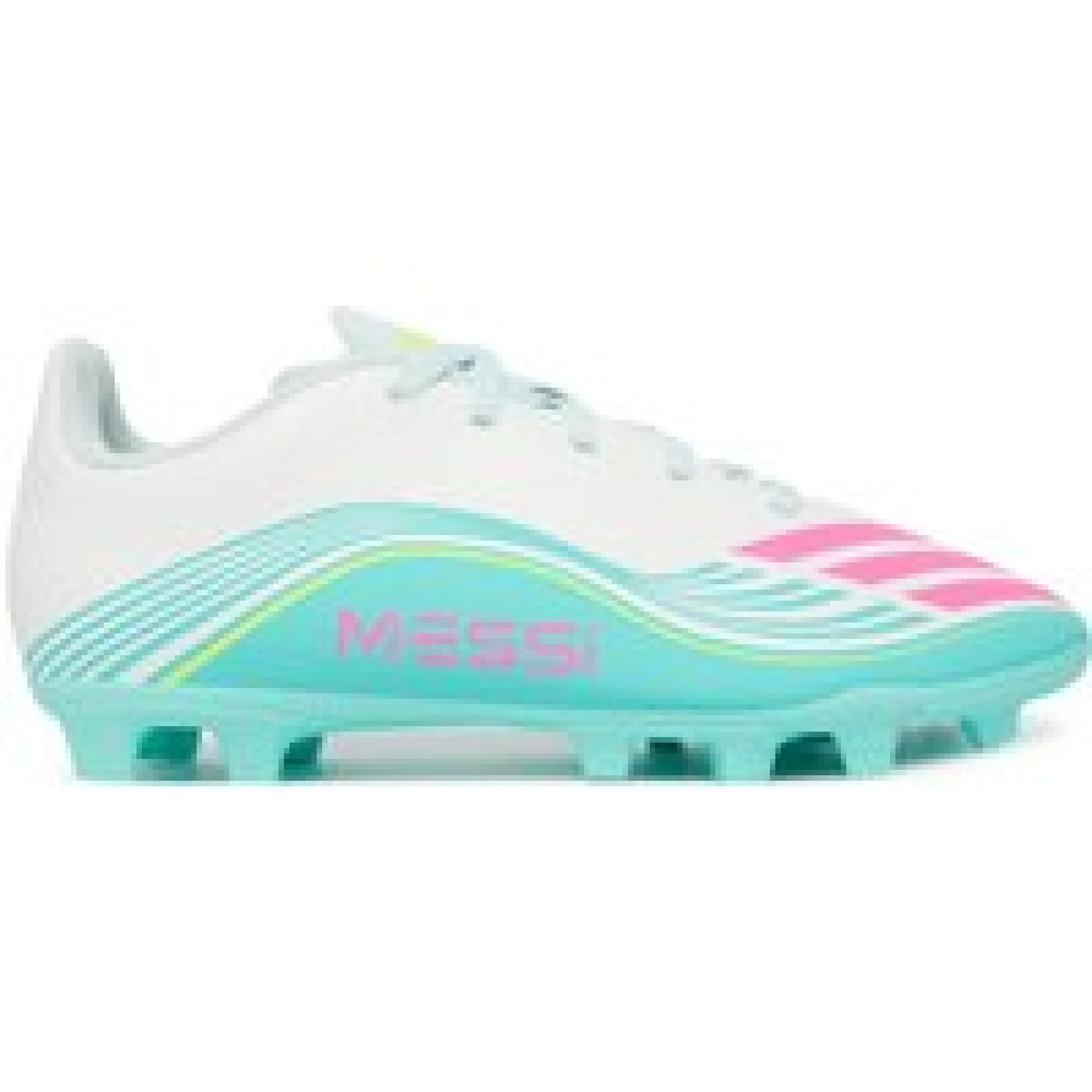 Tenisice za nogomet adidas F50 Messi Club Firm Ground / Multi Ground JQ0950 Bijela - Veličina: 36 ⅔ | Boja: biela | Dobna skupina: Odrasli | Spol: Muško · záber 1