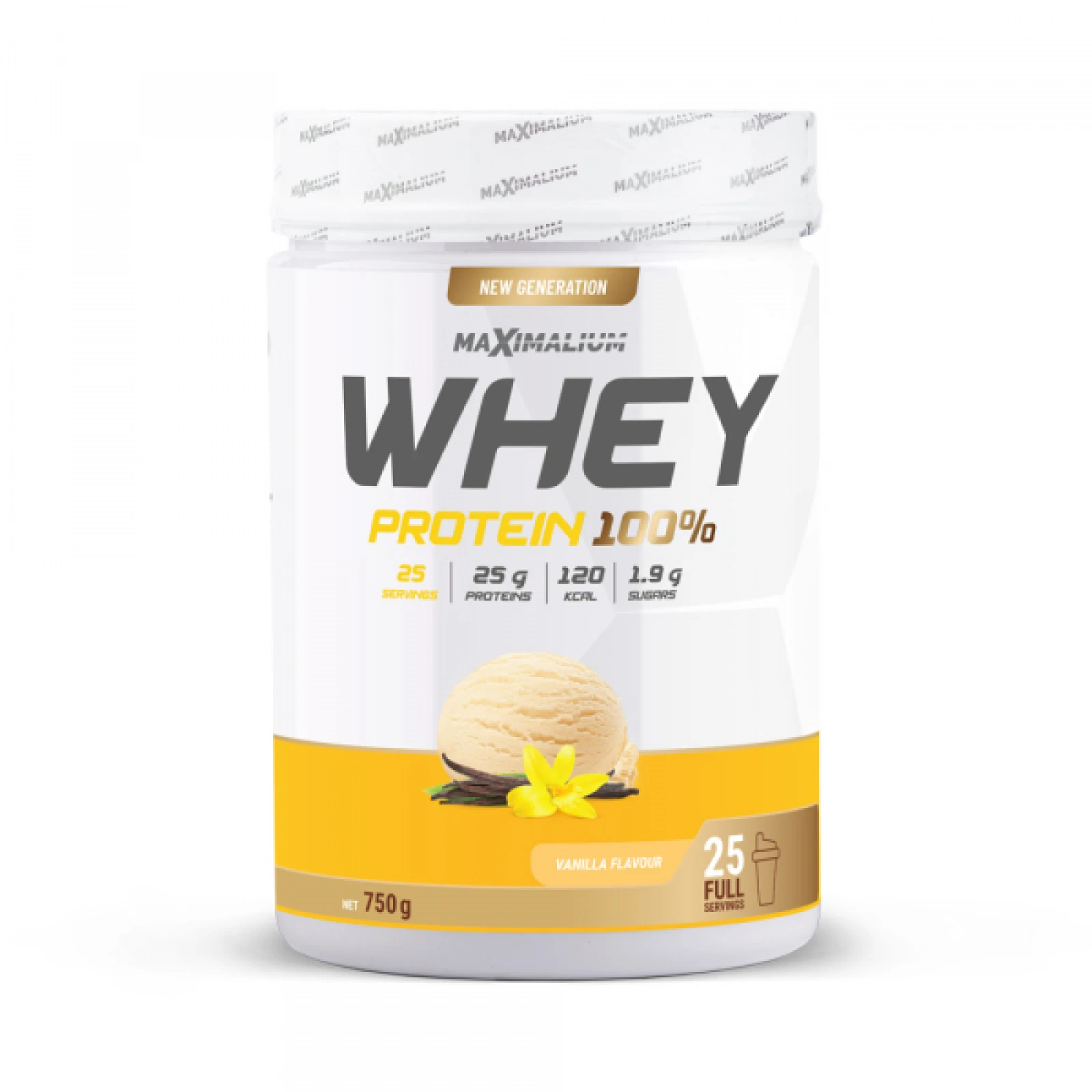 100 % Whey protein vanilija 750g (25 doza) · záber 1