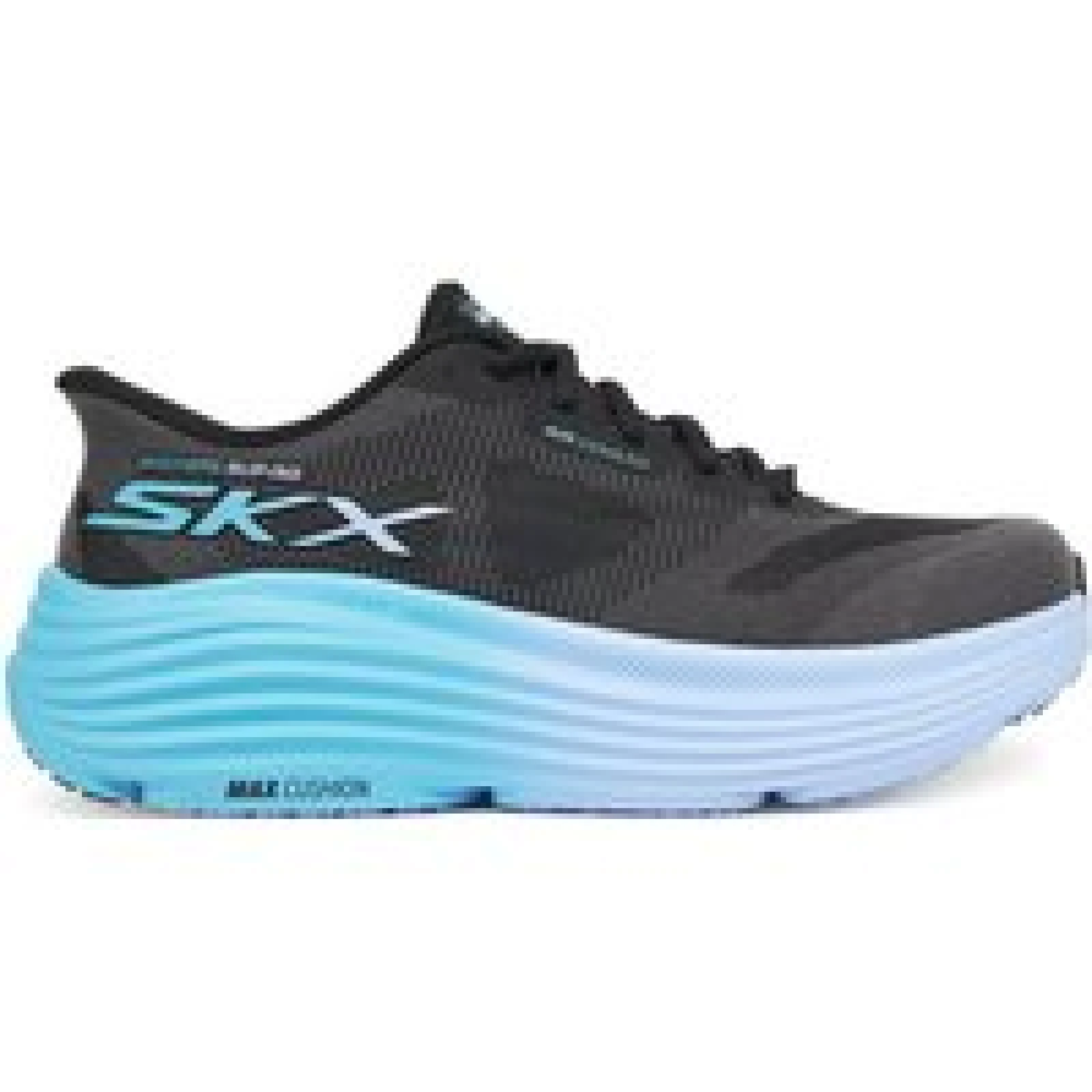 Skechers Tenisice za trčanje Max Cushioning Endeavour 129473/BKBL Crna · záber 1