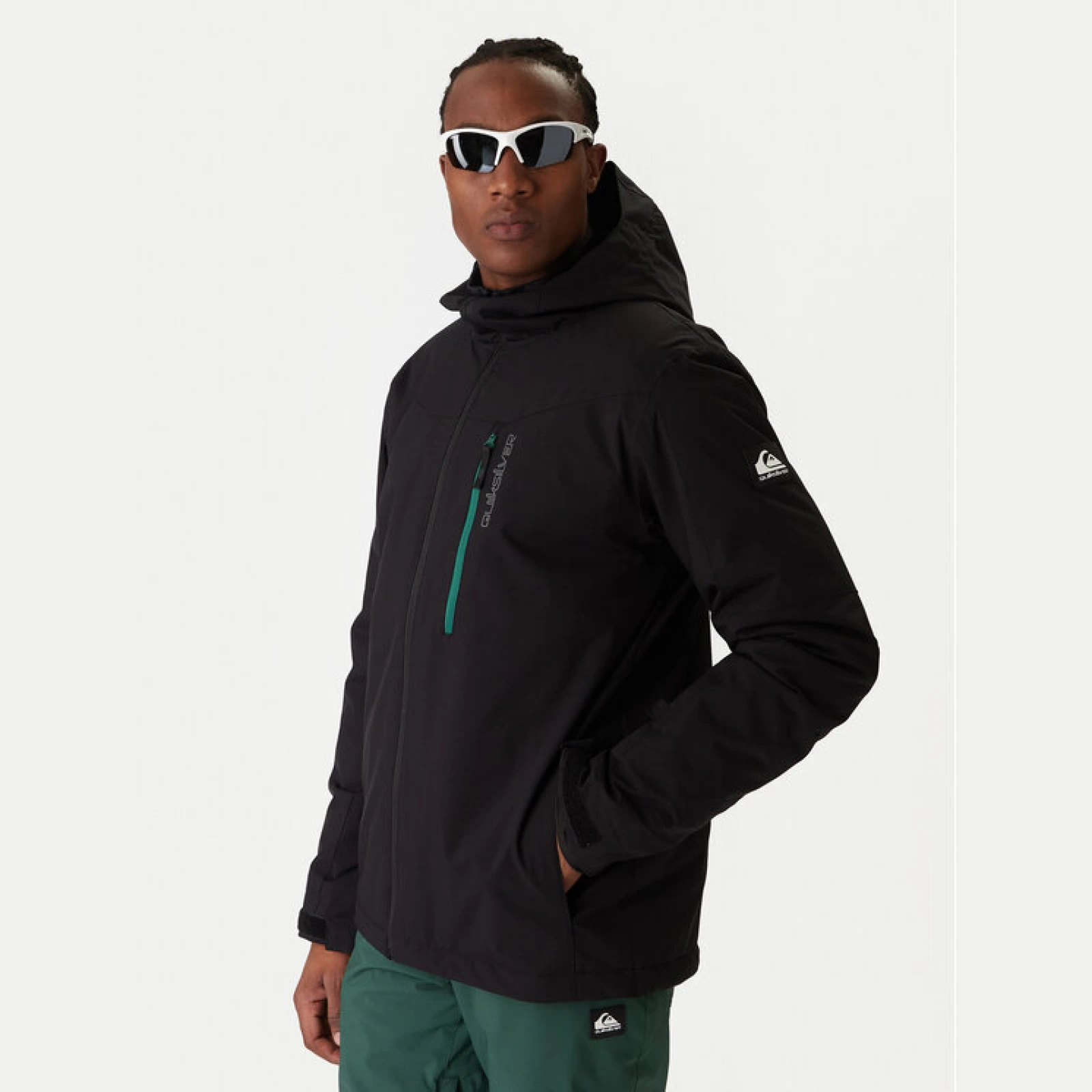 Quiksilver Snowboard jakna Titano JK EQYTJ03513 Crna Relaxed Fit · záber 5