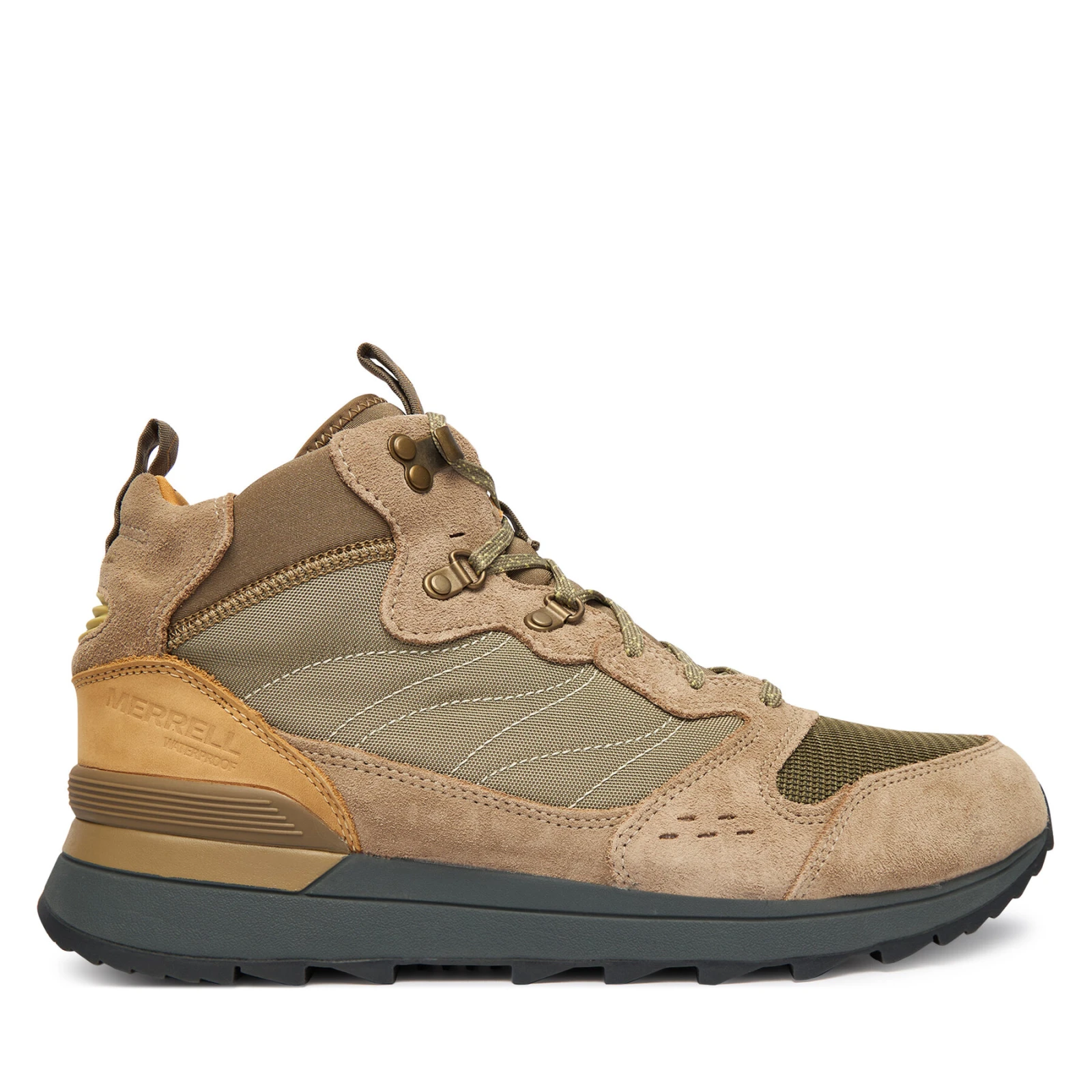 Trekking Merrell Alpine 83 Snkr Recraft Mid Waterproof J007331 Smeđa · záber 2