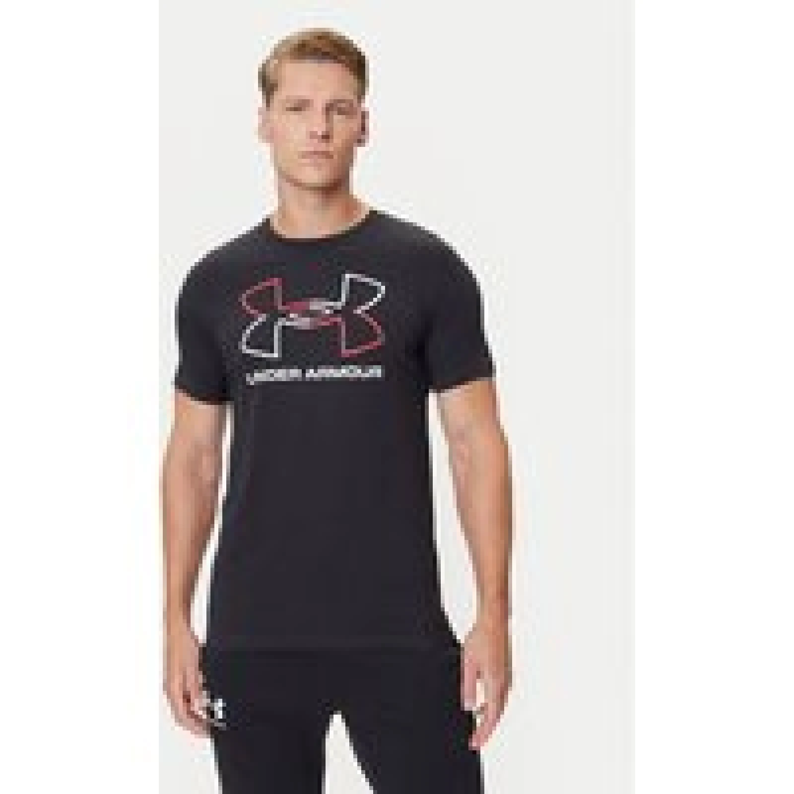 Under Armour T-shirt Ua Gl Foundation Update Ss 1382915-001 Crna Loose Fit · záber 1