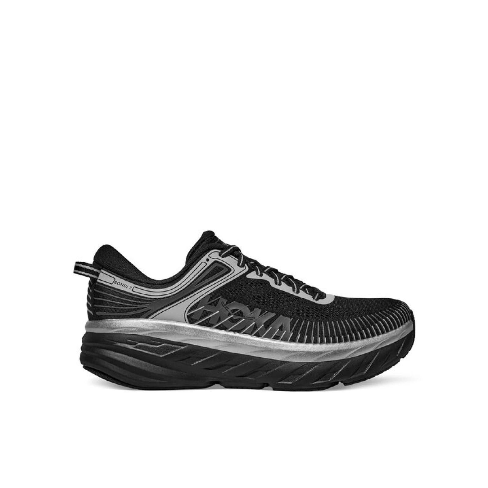 Hoka Tenisice za trčanje Bondi 7 1110518 Crna - Veličina: 43 ⅓ · záber 2