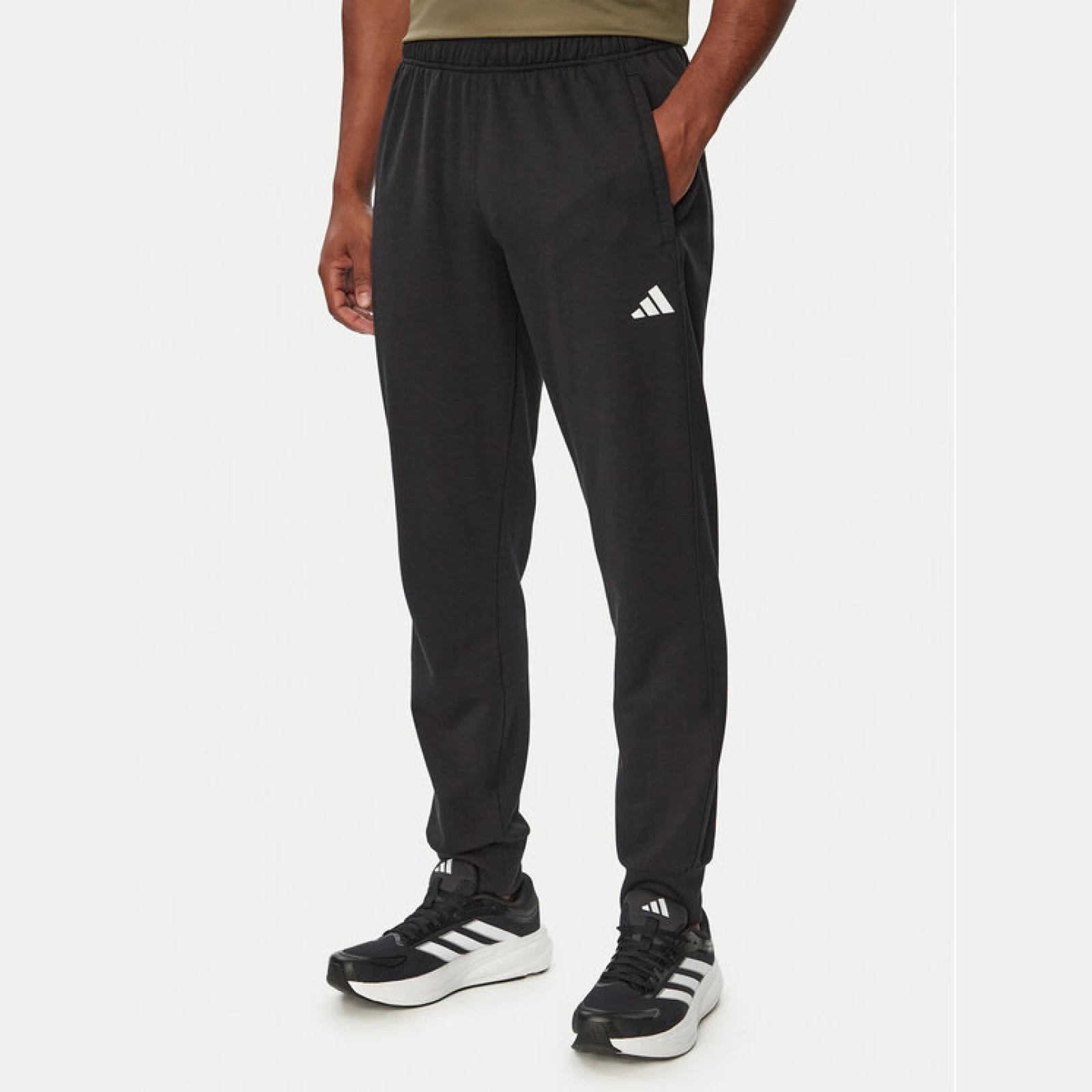 adidas Donji dio trenerke Workout Essentials KS7959 Crna Regular Fit - Veličina: S | Boja: čierna | Dobna skupina: Odrasli | Spol: Muško · záber 2